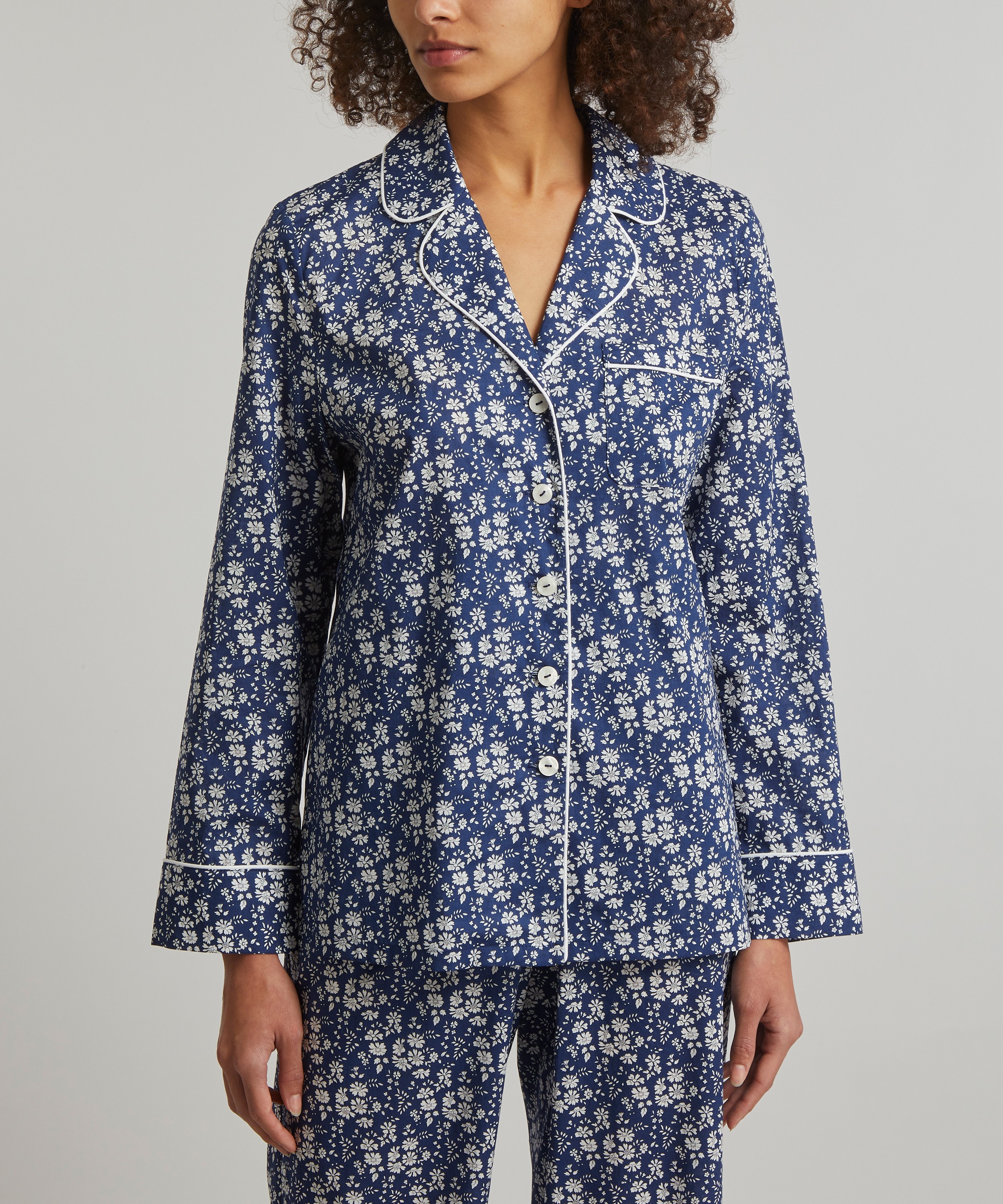 Ensemble Pyjama femme popeline de coton douce – Liberty Tana Lawn
