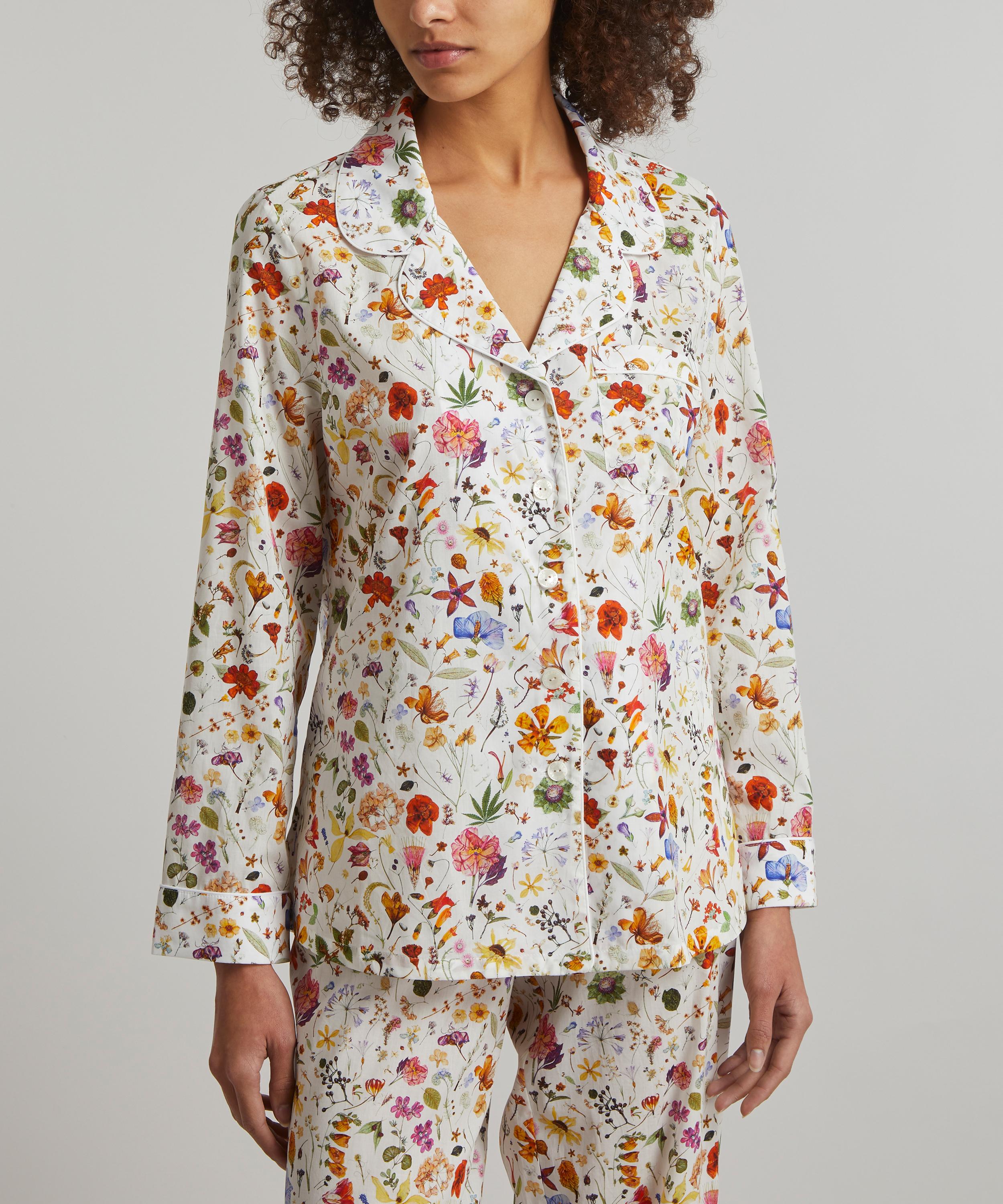 Ensemble Pyjama femme popeline de coton douce – Liberty Tana Lawn