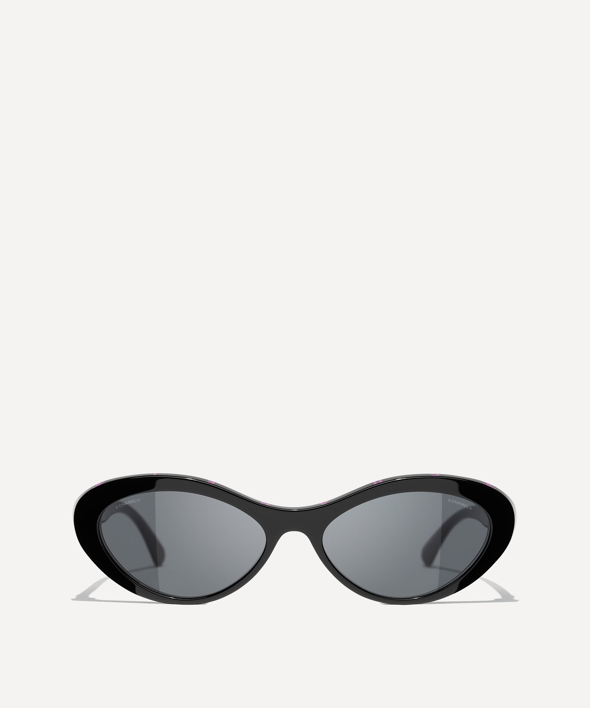 154 Oval Acetate Sunglasses