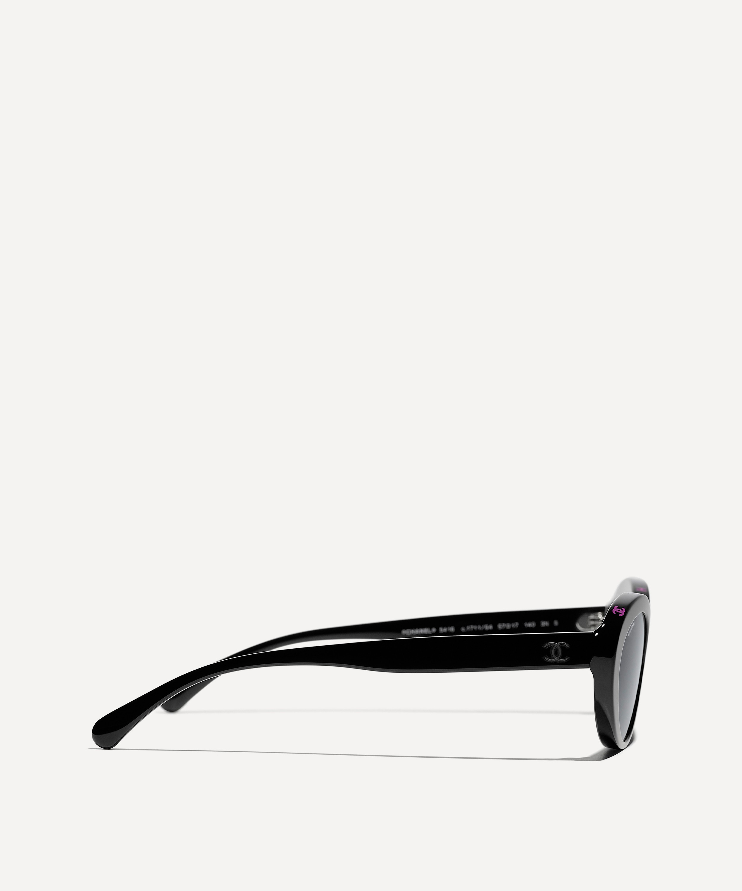 CHANEL - Oval Acetate Sunglasses image number 2