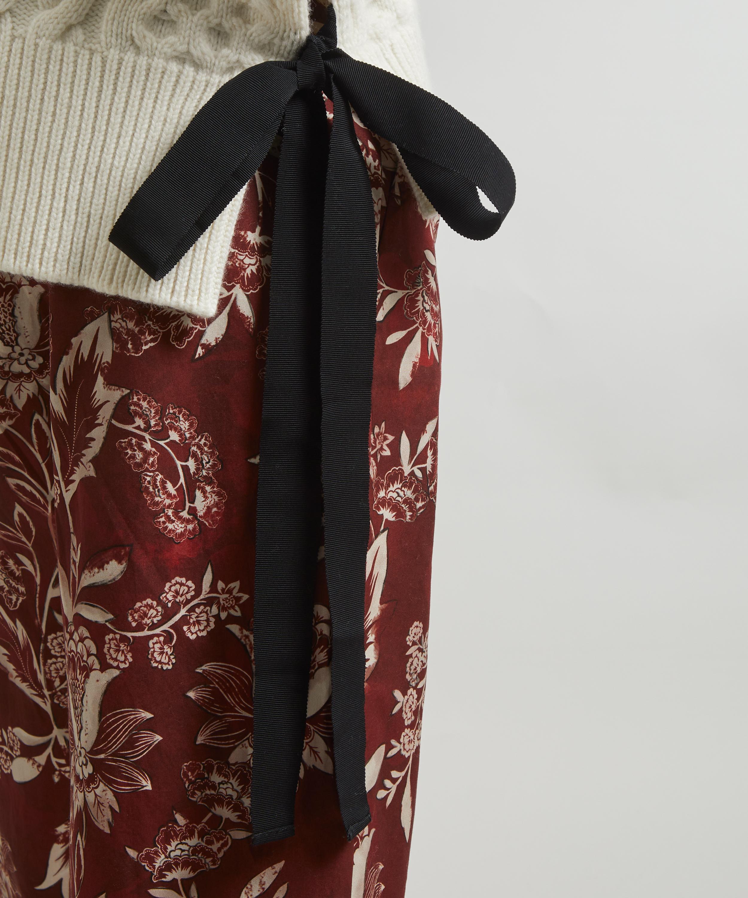Erdem - Ines Cable-Knit Cashmerino Jumper image number 4
