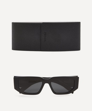 Prada - Rectangle Frame Sunglasses image number 4
