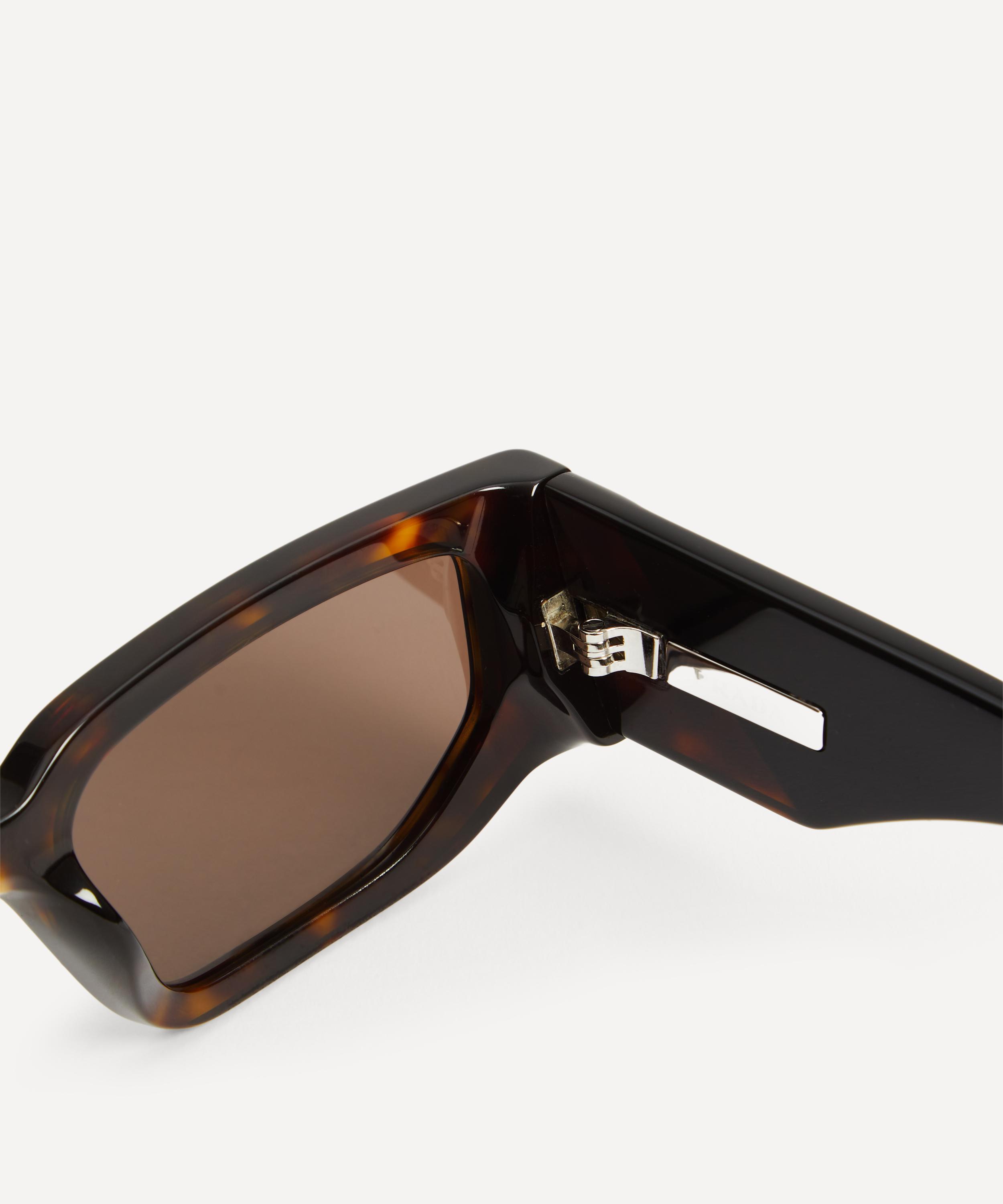 Prada - Rectangle Frame Tortoise Sunglasses image number 3