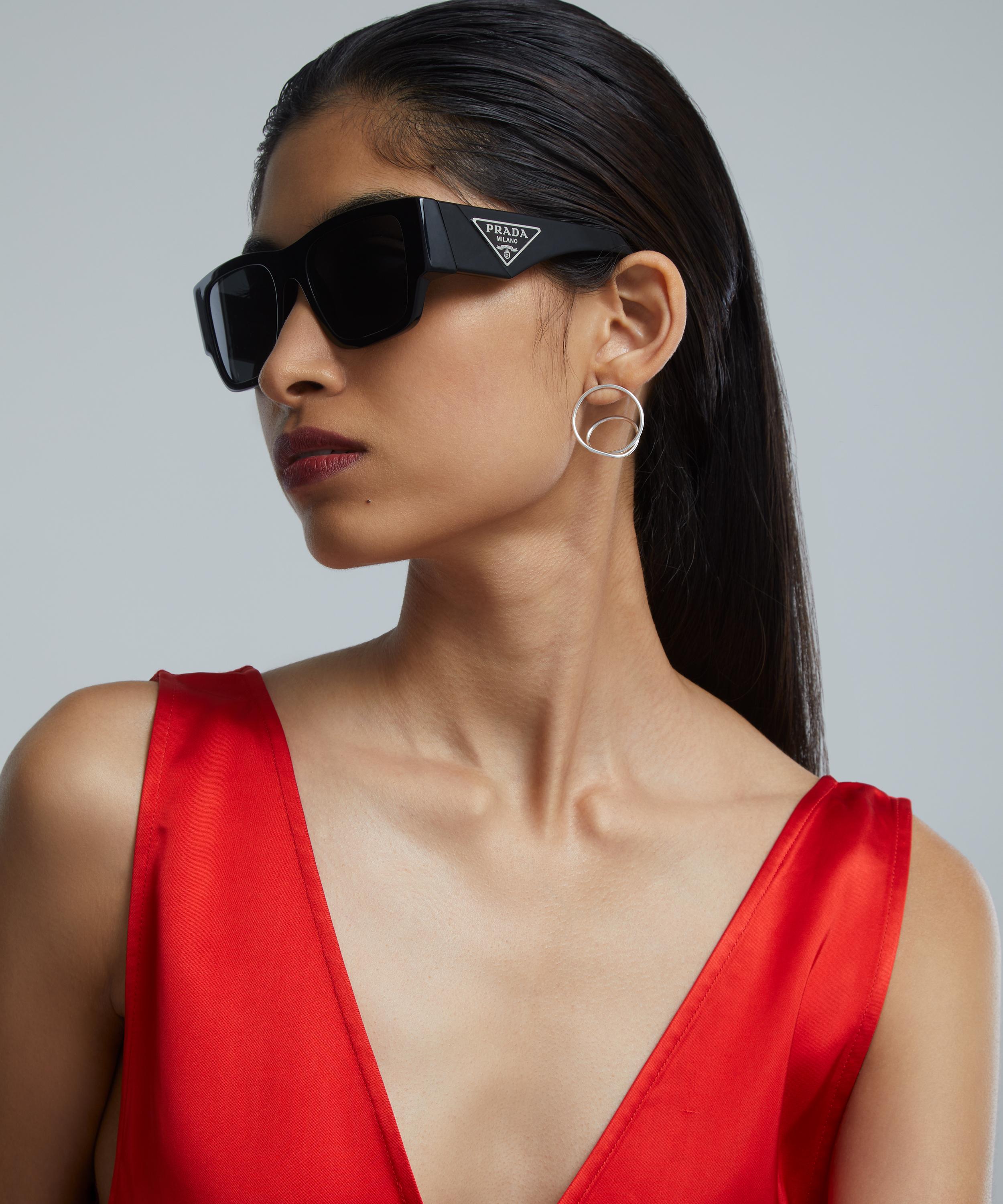 Prada square store cat eye sunglasses