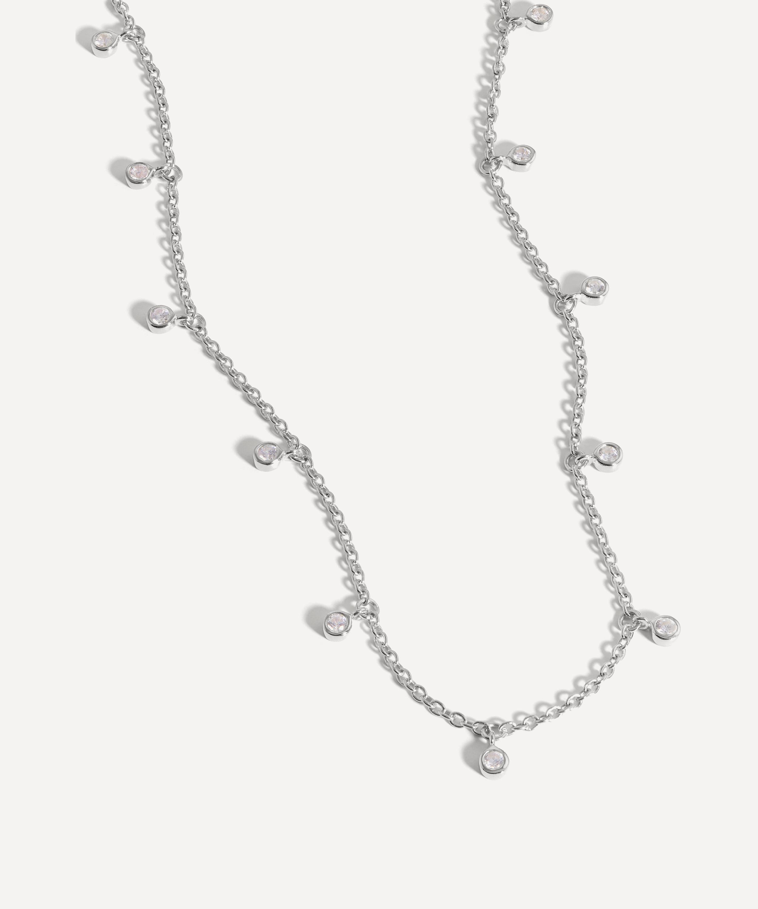 Silver deals drop choker