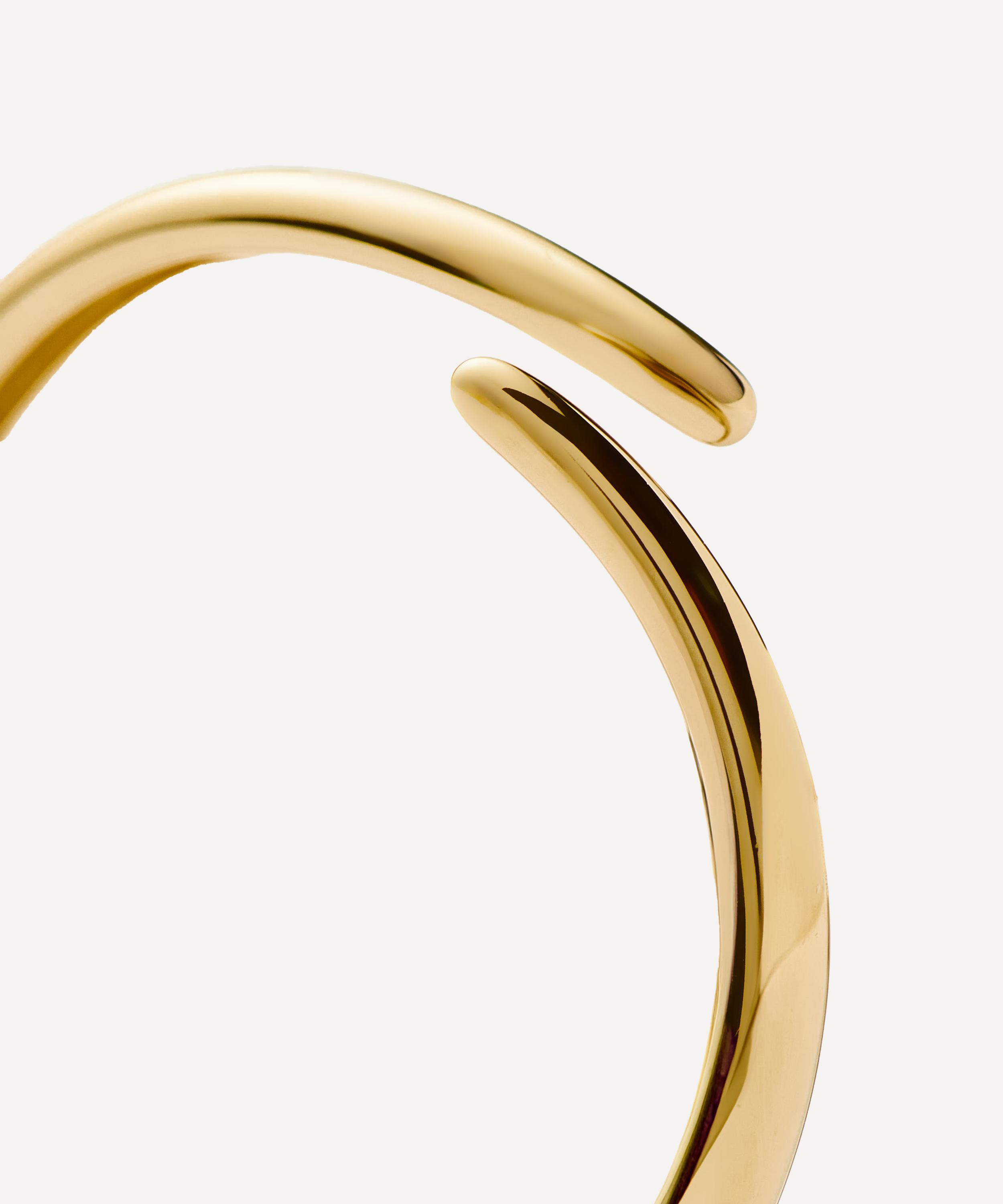 Missoma - 14ct Gold Fine Open Claw Ring image number 2