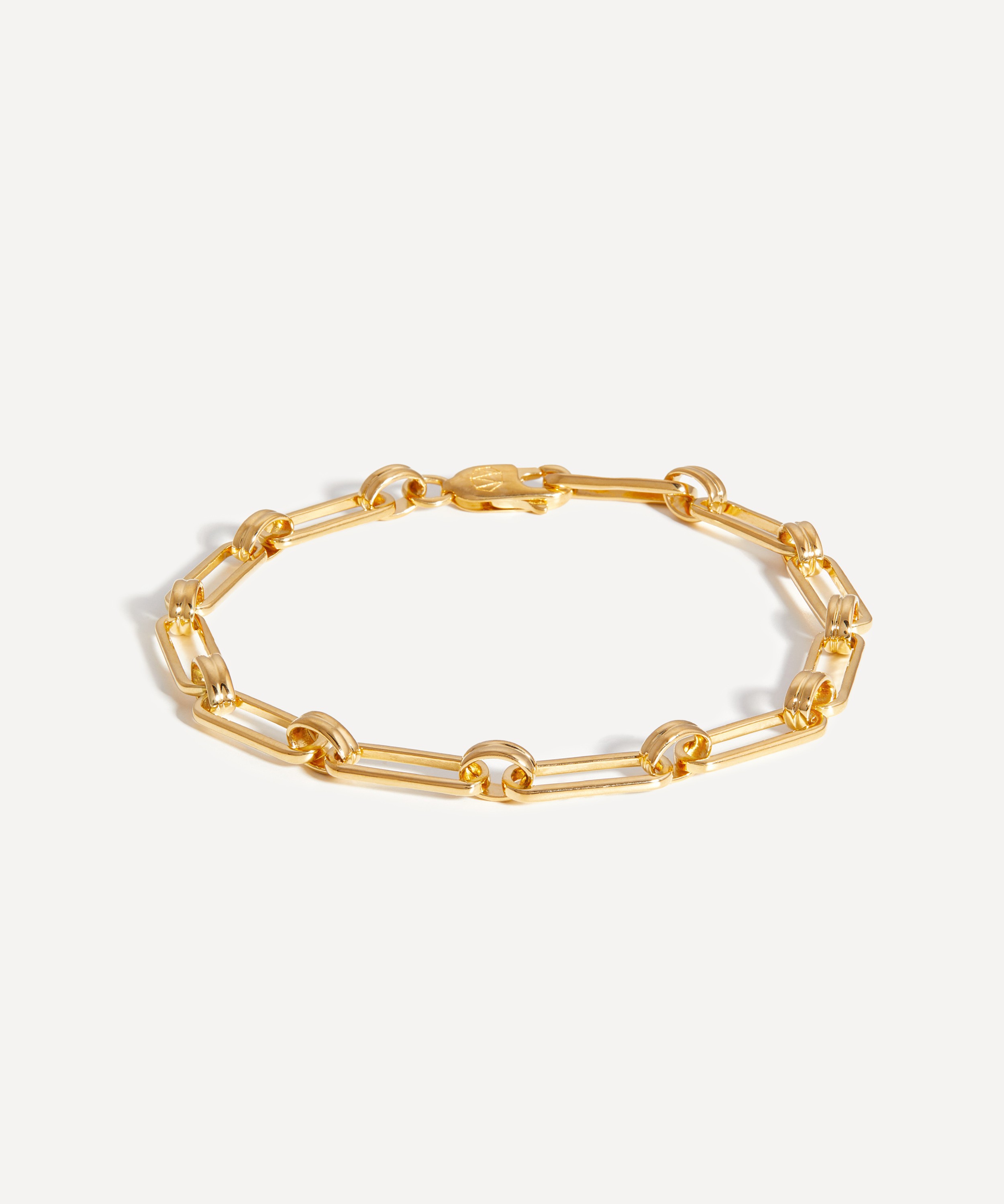 Missoma - 18ct Gold-Plated Brass Aegis Chain Bracelet image number 0