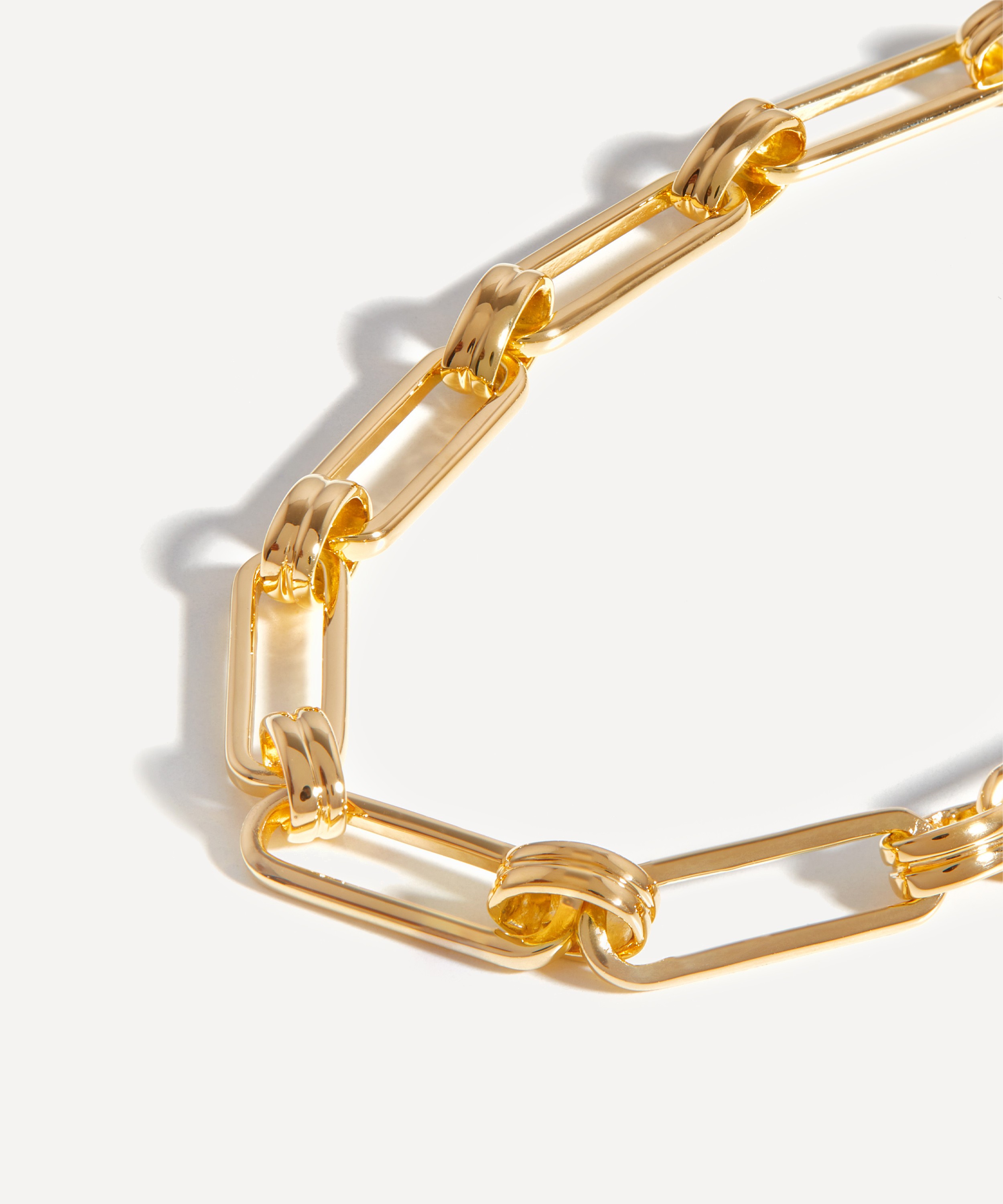 Missoma - 18ct Gold-Plated Brass Aegis Chain Bracelet image number 2