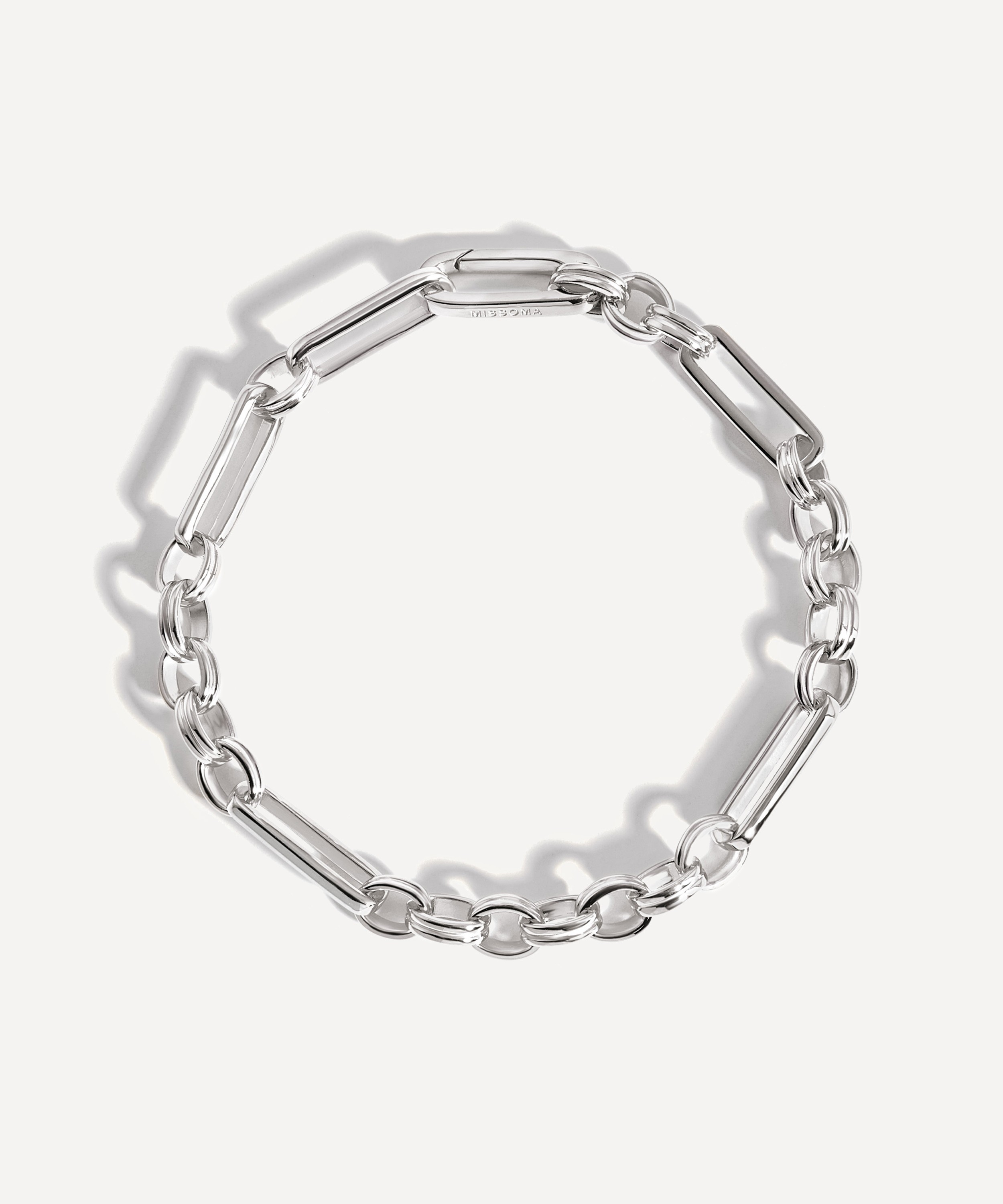 Missoma - Silver-Plated Axiom Chain Bracelet image number 0