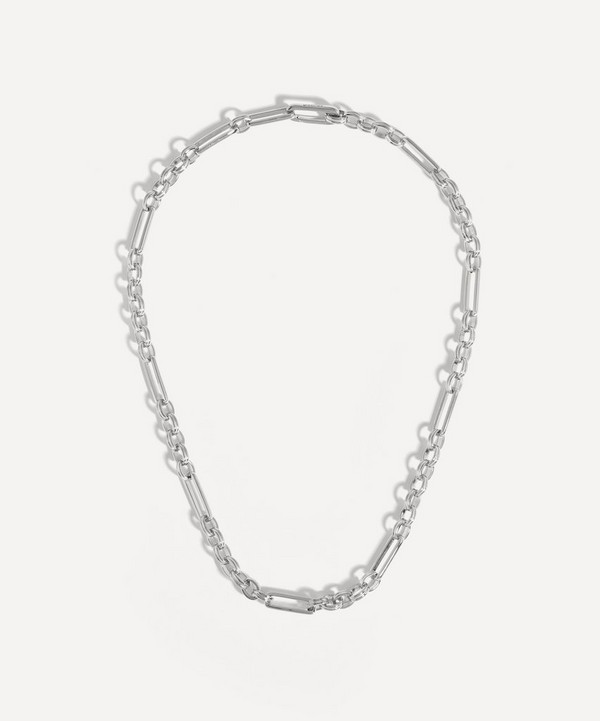 Missoma - Silver-Plated Axiom Chain Necklace image number null