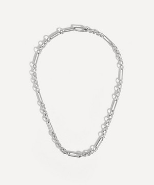 Missoma - Silver-Plated Axiom Chain Necklace image number 0
