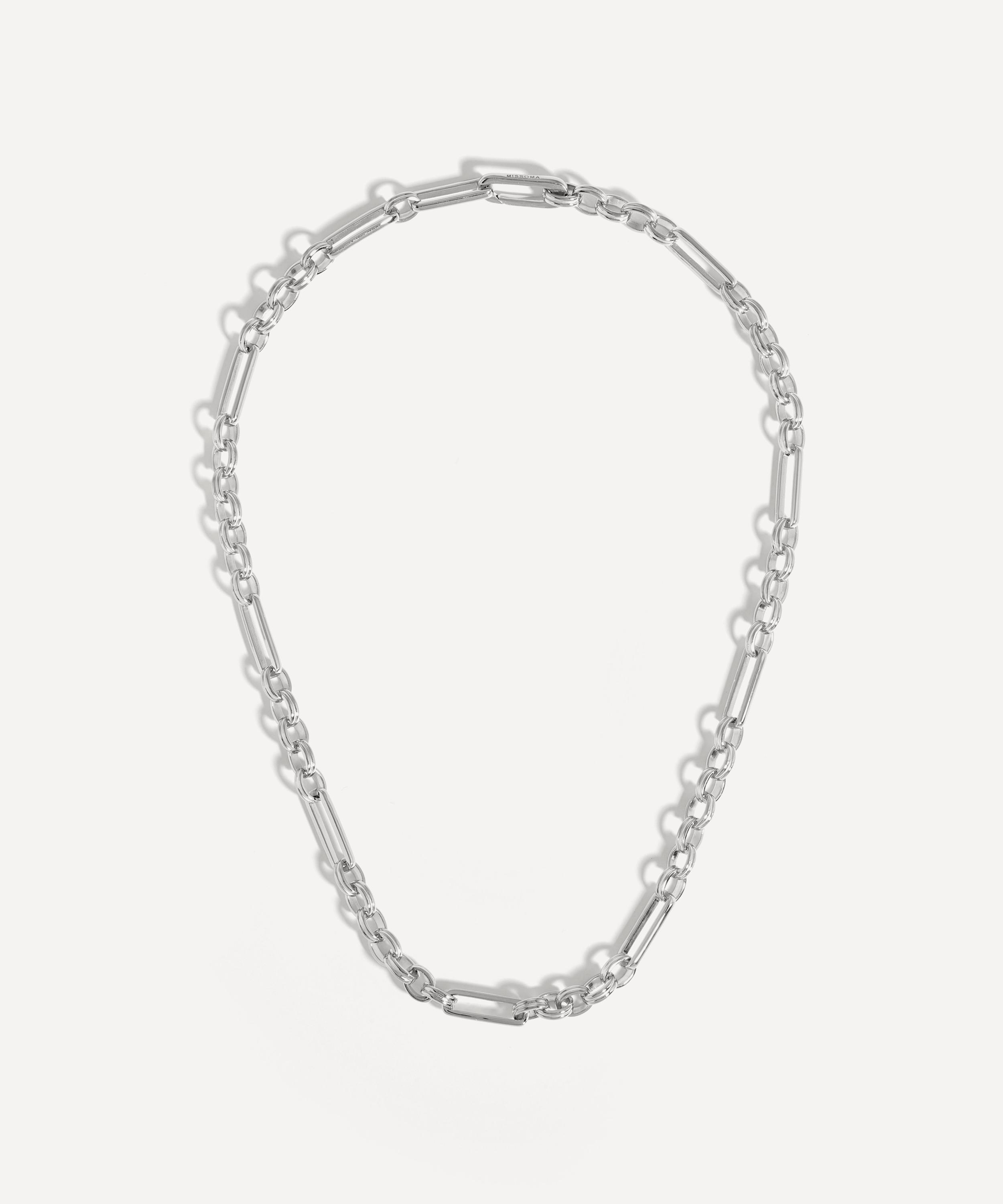 Missoma - Silver-Plated Axiom Chain Necklace