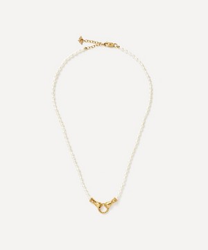 Missoma - 18ct Gold-Plated Harris Reed In Good Hands Necklace image number 3