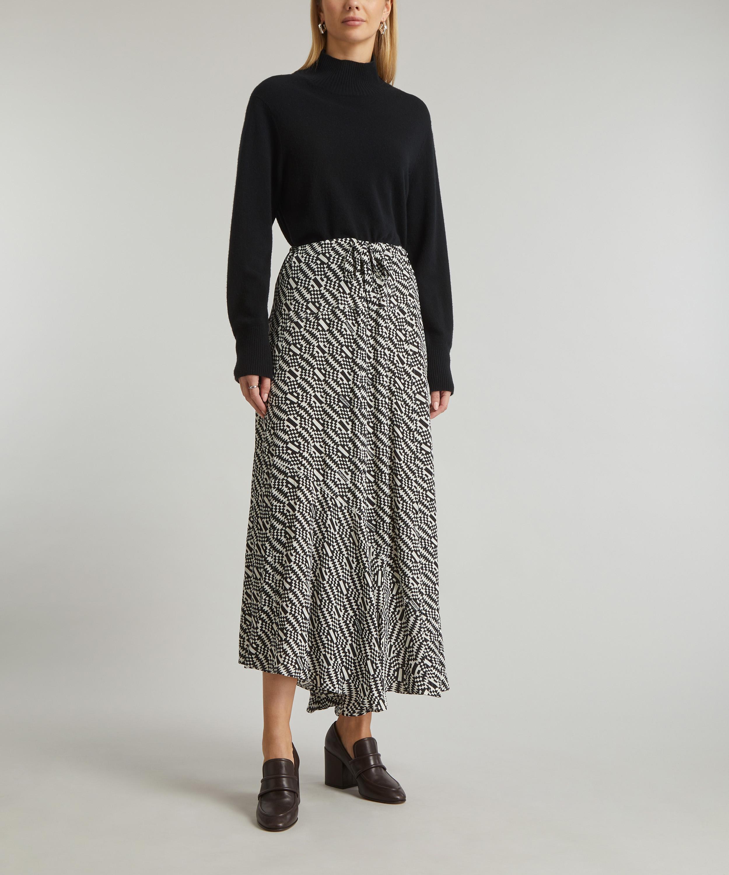 Marant Étoile Alona Monogram Maxi Skirt | Liberty