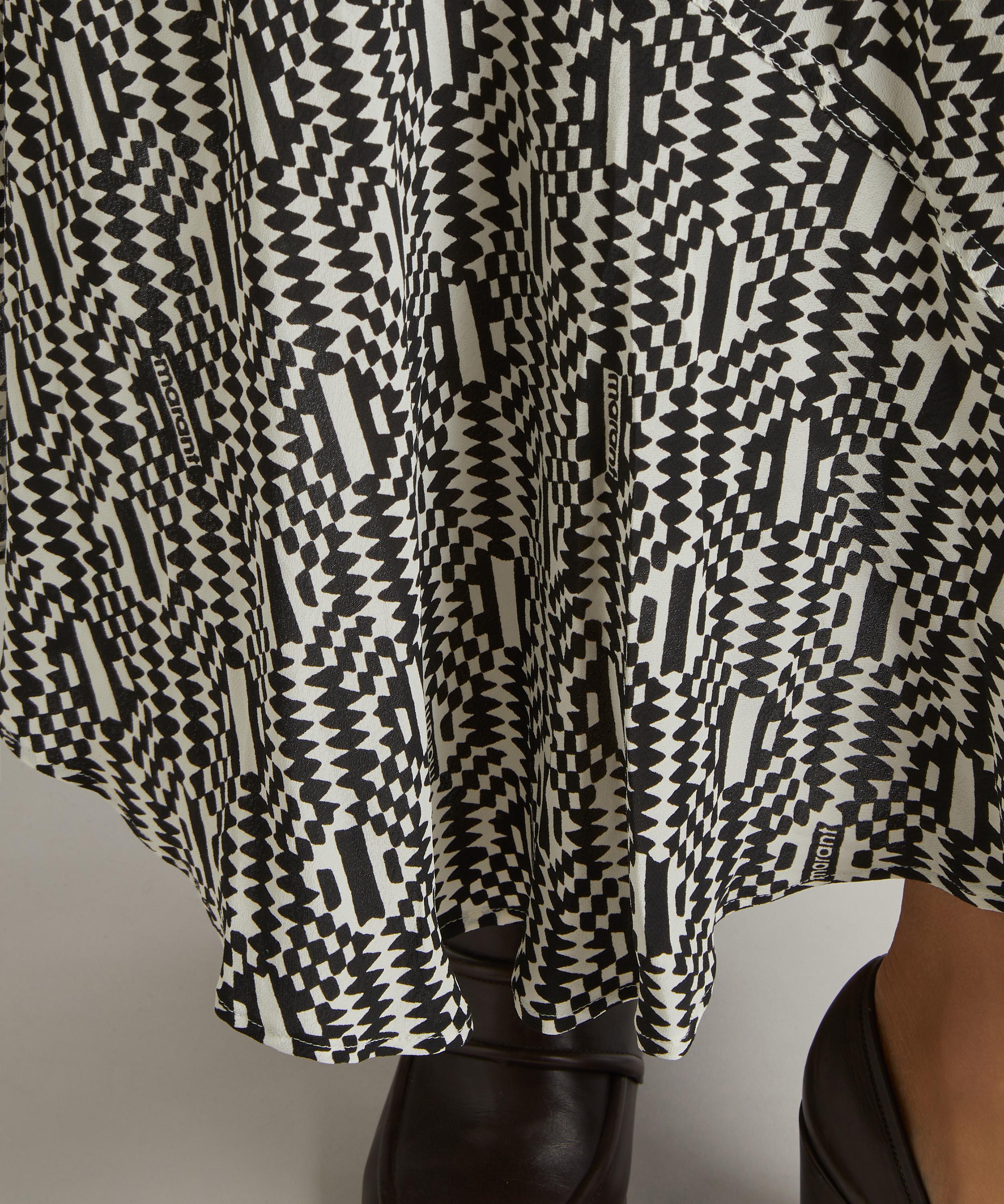 【関税&送料込】Marant Etoile Bergen Skirt Isabel Marant Étoile BERGEN MINI JERSEY SKIRT | REVERSIBLE
