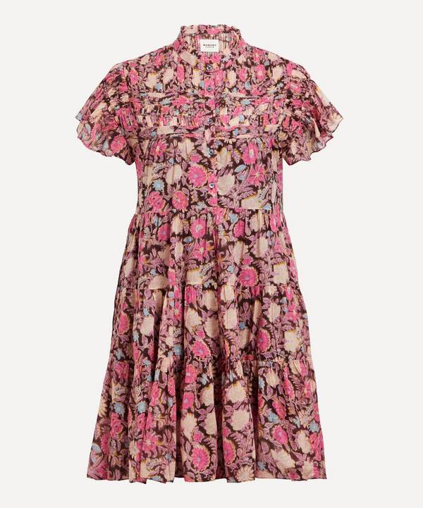 Marant Étoile - Lanikaye Printed Cotton Voile Mini Dress image number 0
