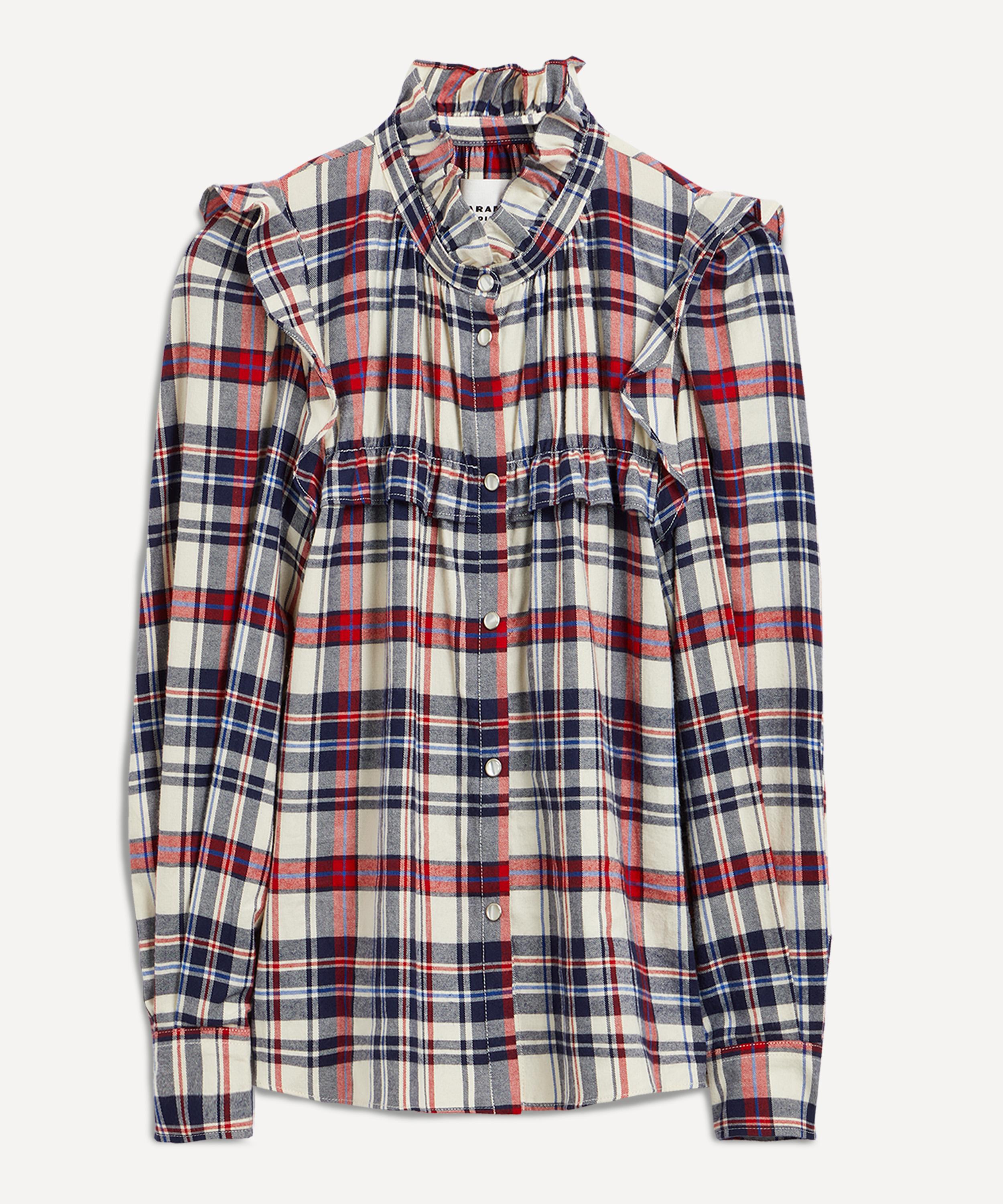 Marant Étoile - Idety Checked Shirt image number 0