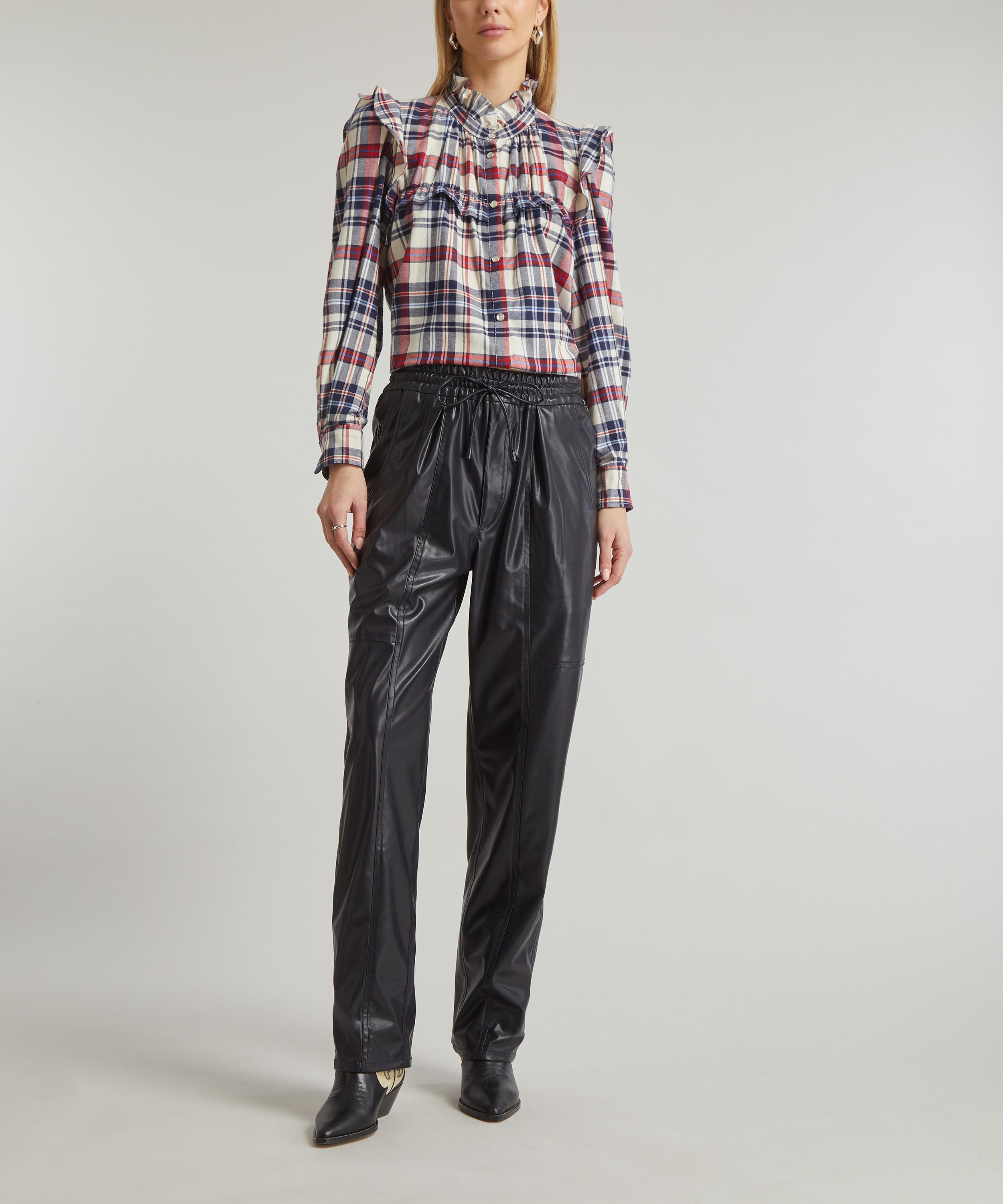 Marant Étoile - Idety Checked Shirt image number 1