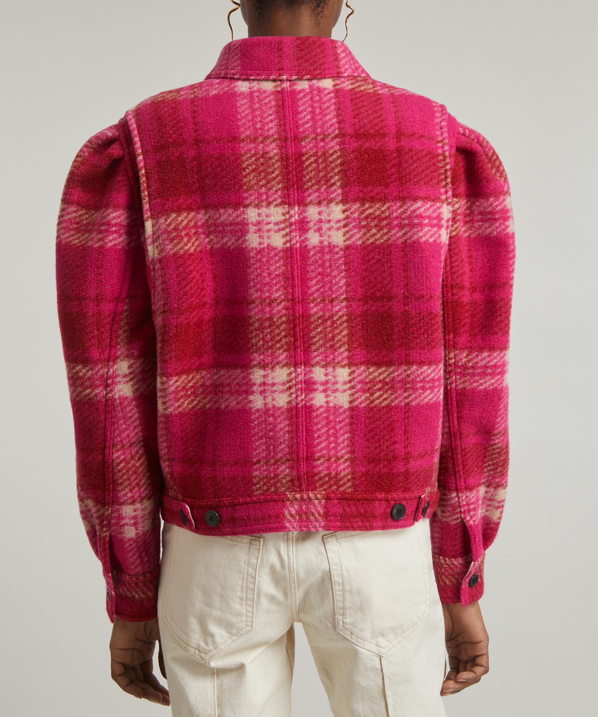 Marant Étoile - Leiko Checked Jacket image number 3