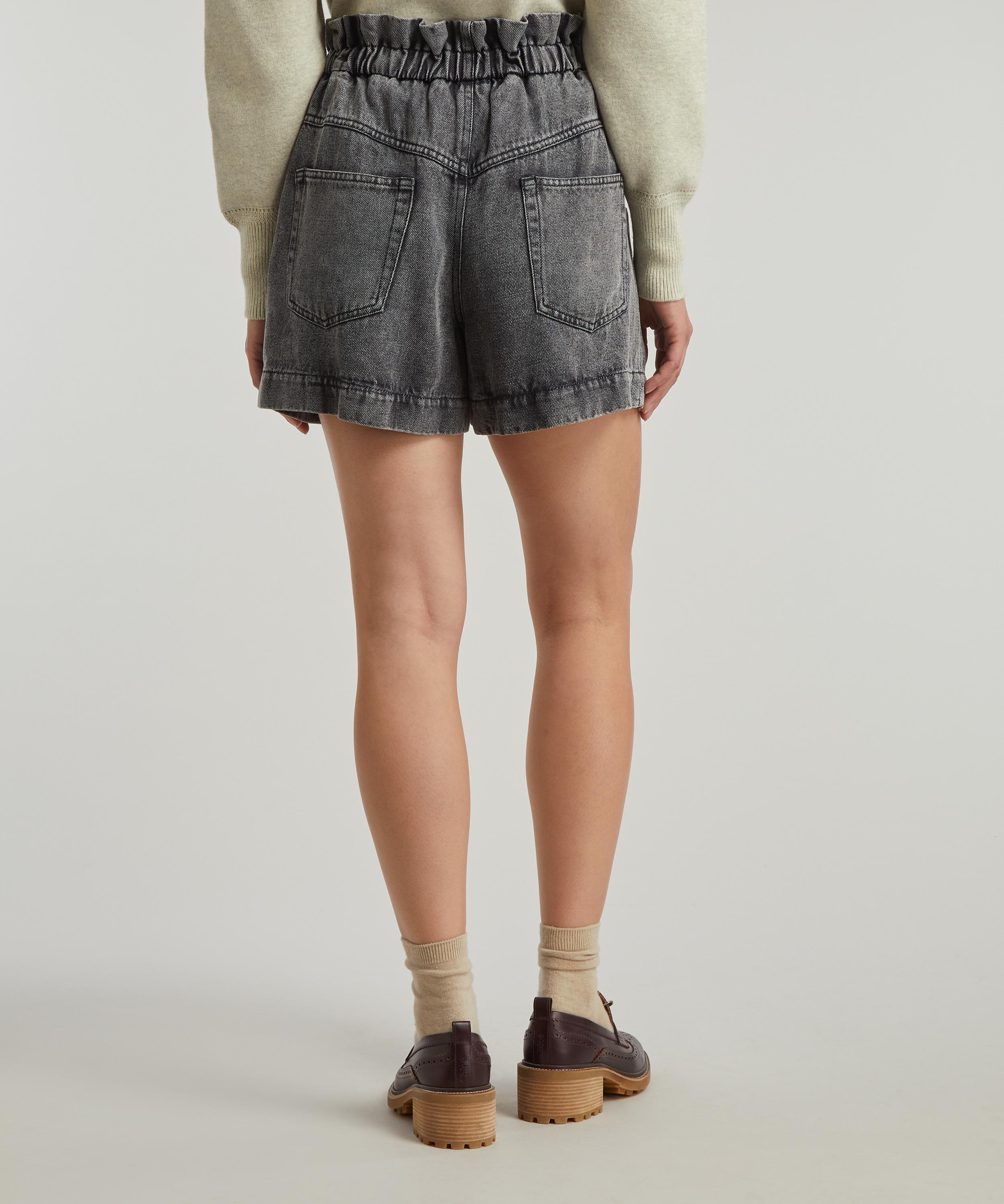 Marant Étoile - Titea Fluid Denim Shorts image number 3