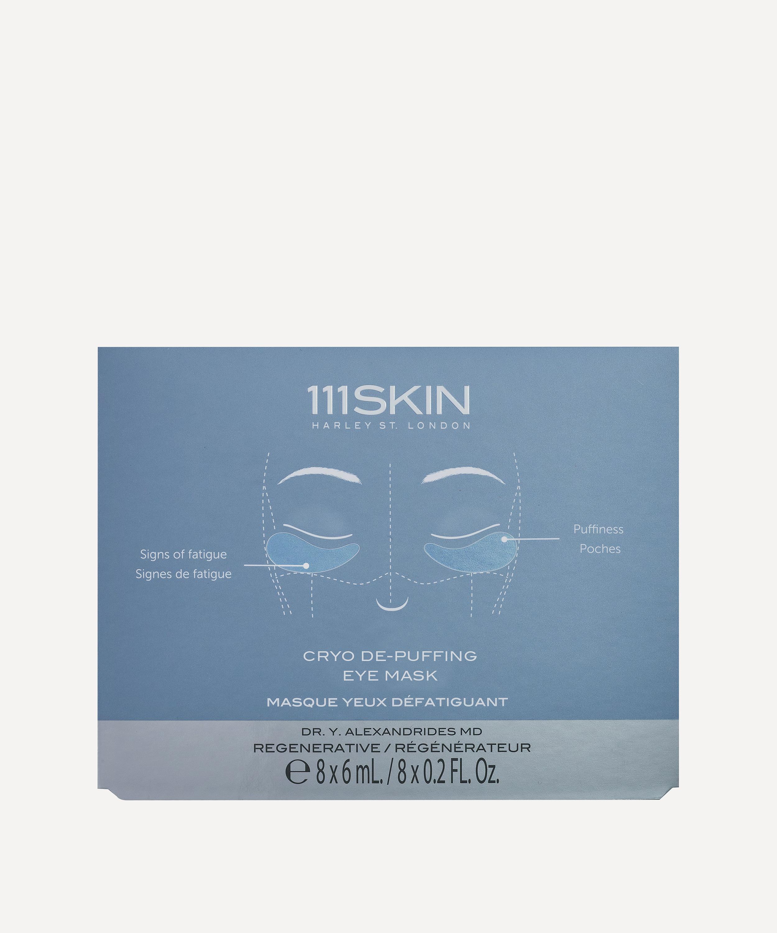 111SKIN - Cryo Sub-Zero De-Puffing Eye Mask x 8 image number 0