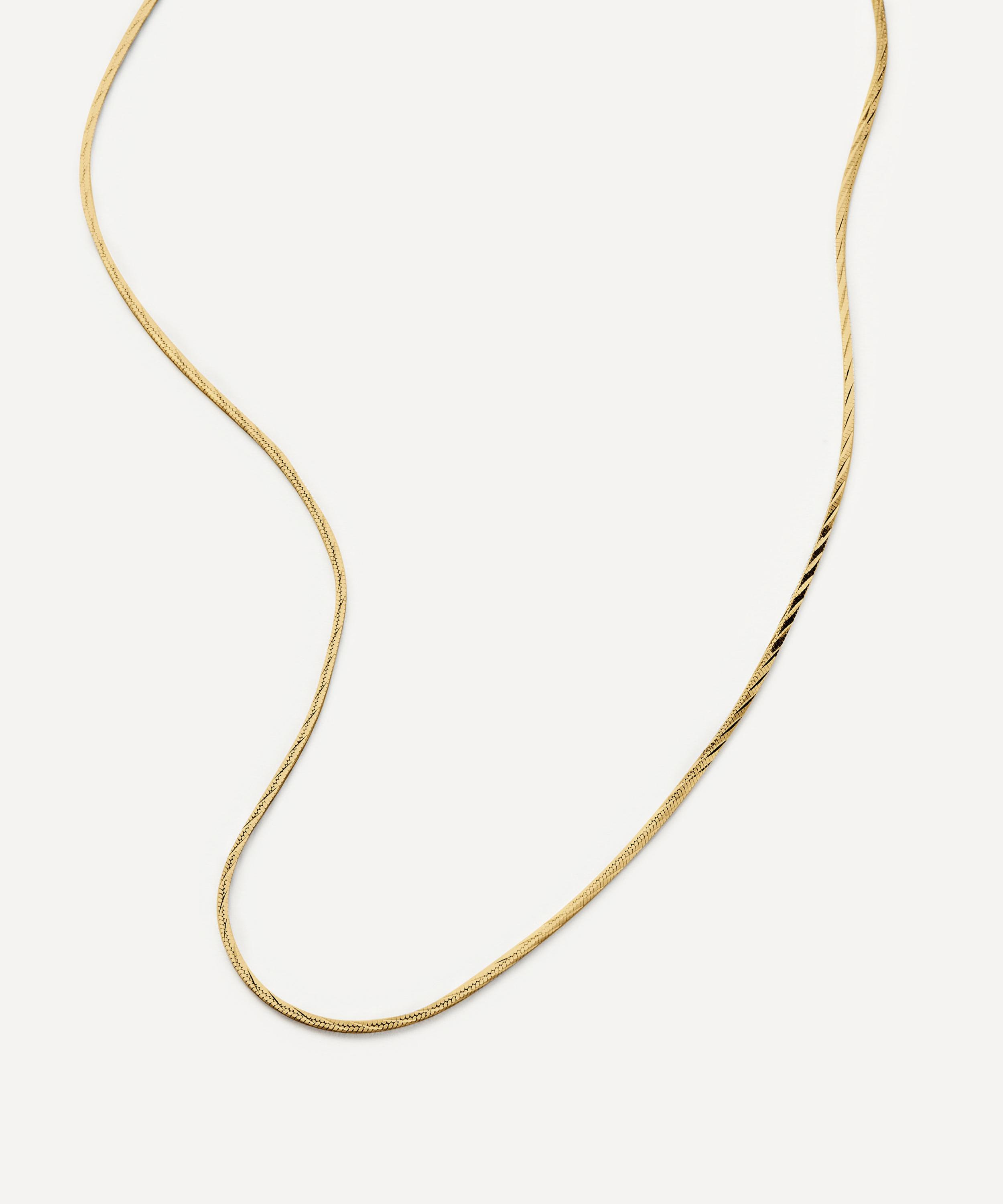 14k Gold 20 Inch Gold Snake Chain Gold Vermeil Missoma Snake Chain