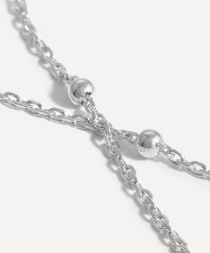 Missoma - Sterling Silver Double Chain Necklace image number 3