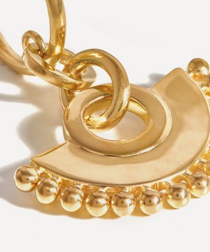Missoma - 18ct Gold-Plated Zenyu Chandelier Hoop Earrings image number 2
