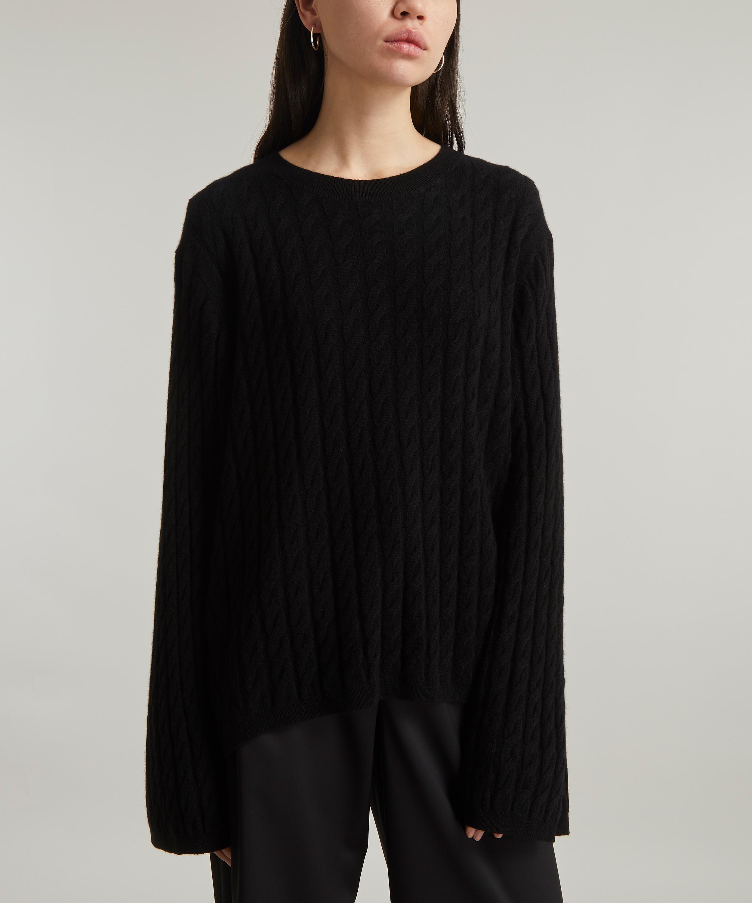 Totême - Cashmere Cable-Knit Jumper image number 2