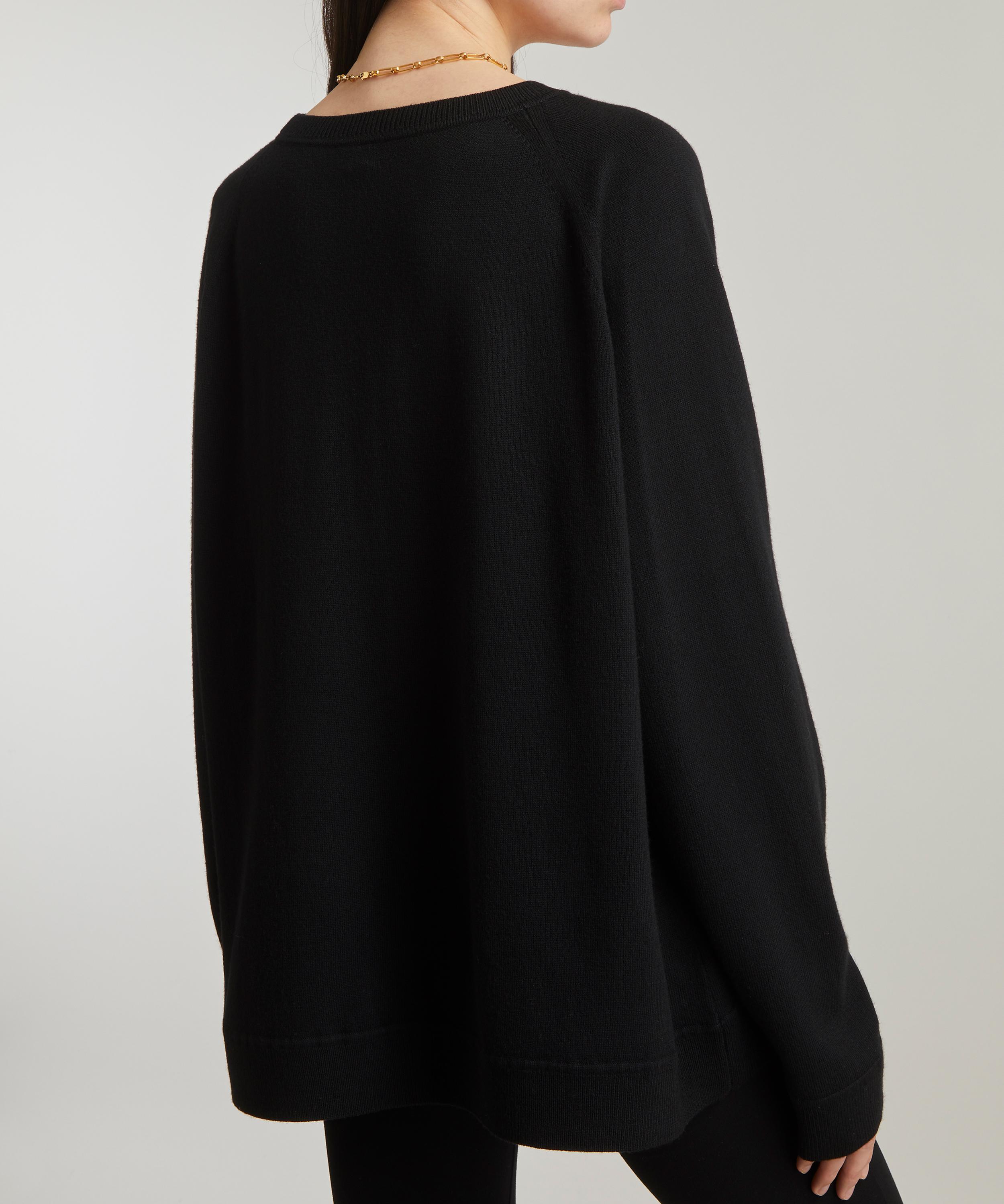 Totême - Raglan Sleeve Wool Cardigan image number 3