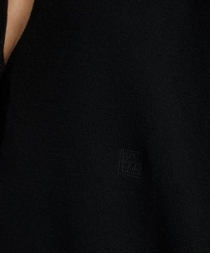 Totême - Raglan Sleeve Wool Cardigan image number 4