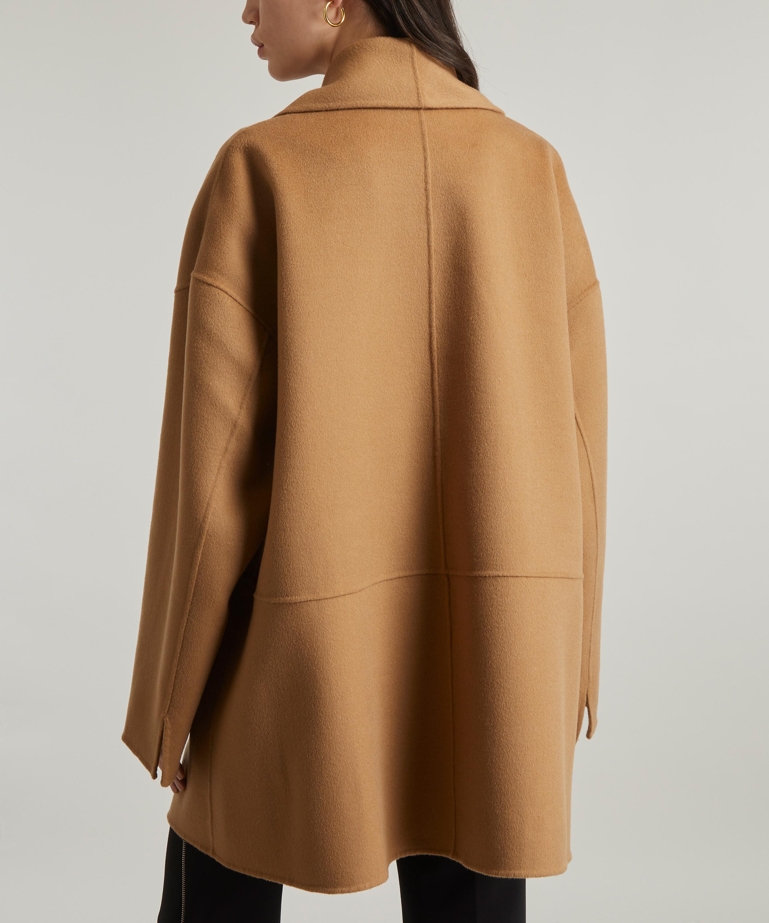 Totême - Double-Breasted Wool Jacket image number 3