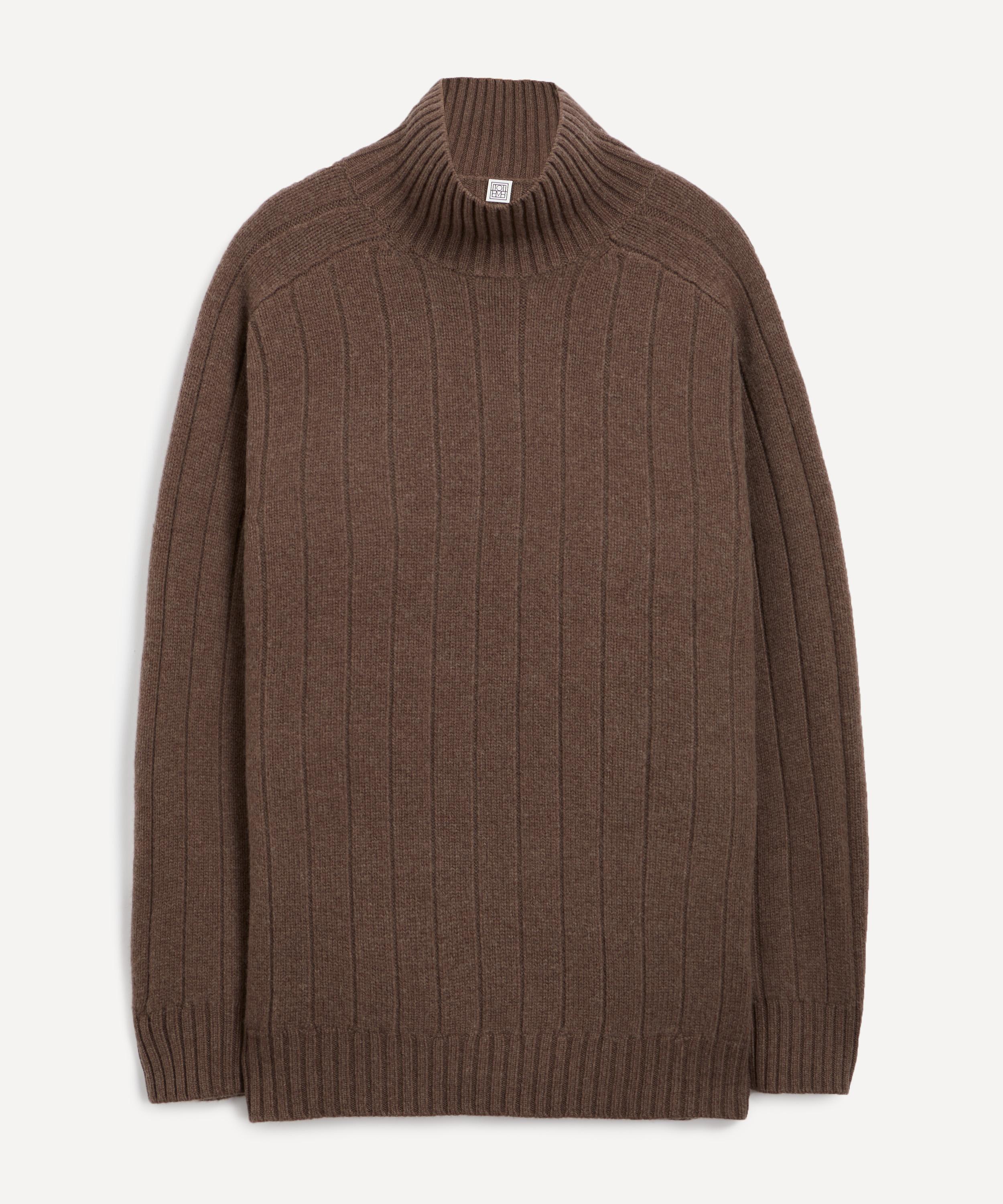 Toteme - Ribbed Cashmere-Blend Turtleneck Jumper image number 0