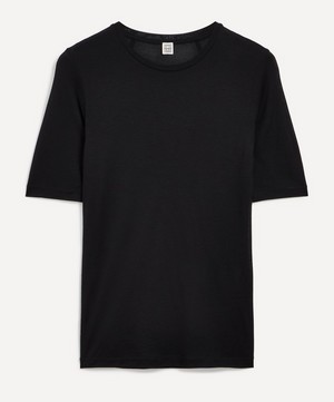 Totême - Thin Cashmere-Modal T-Shirt image number 0
