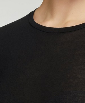 Totême - Thin Cashmere-Modal T-Shirt image number 4