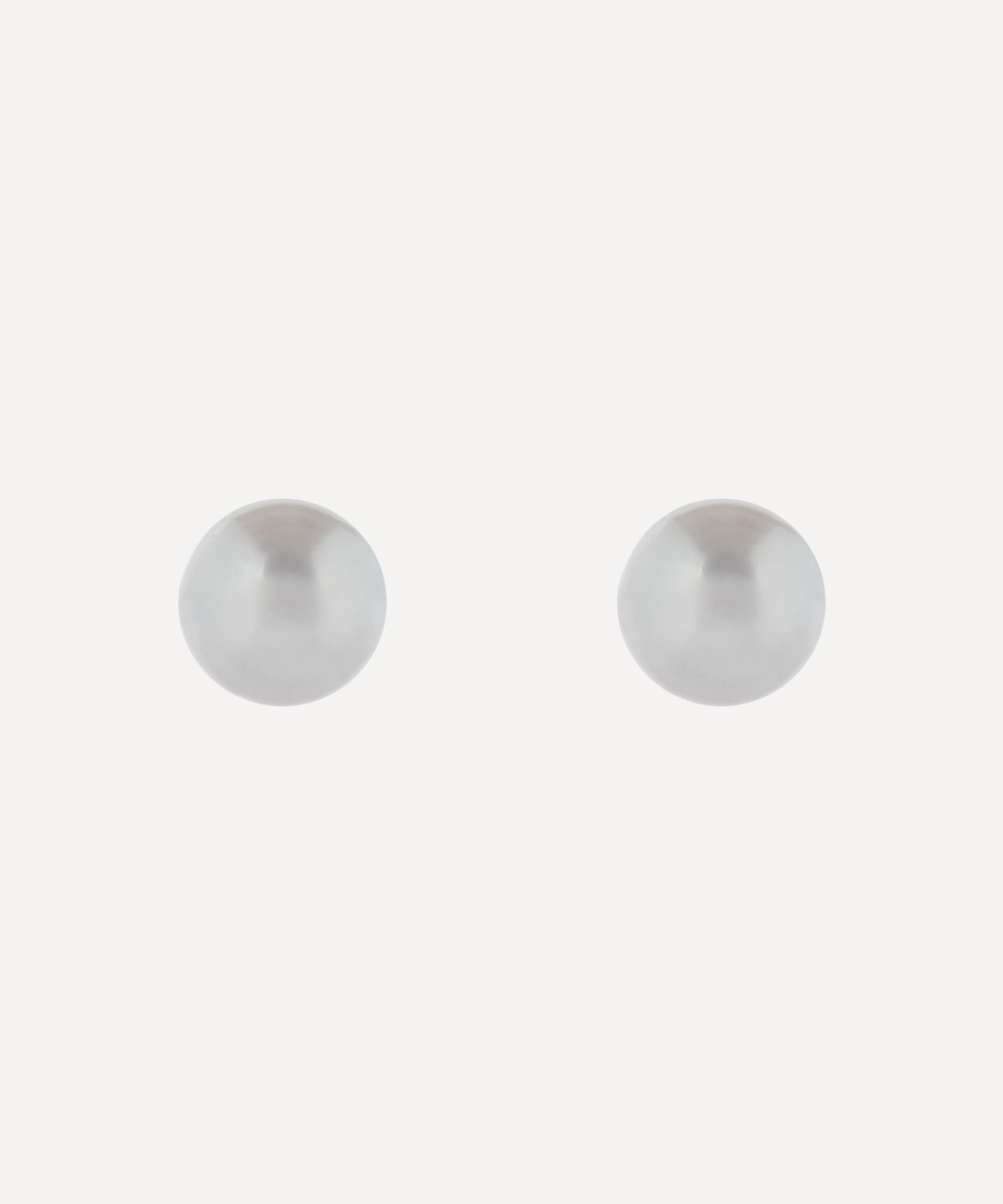 Mizuki 14ct Gold Baby Pearl Stud Earrings Liberty