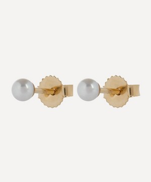 Mizuki - 14ct Gold Baby Pearl Stud Earrings image number 1