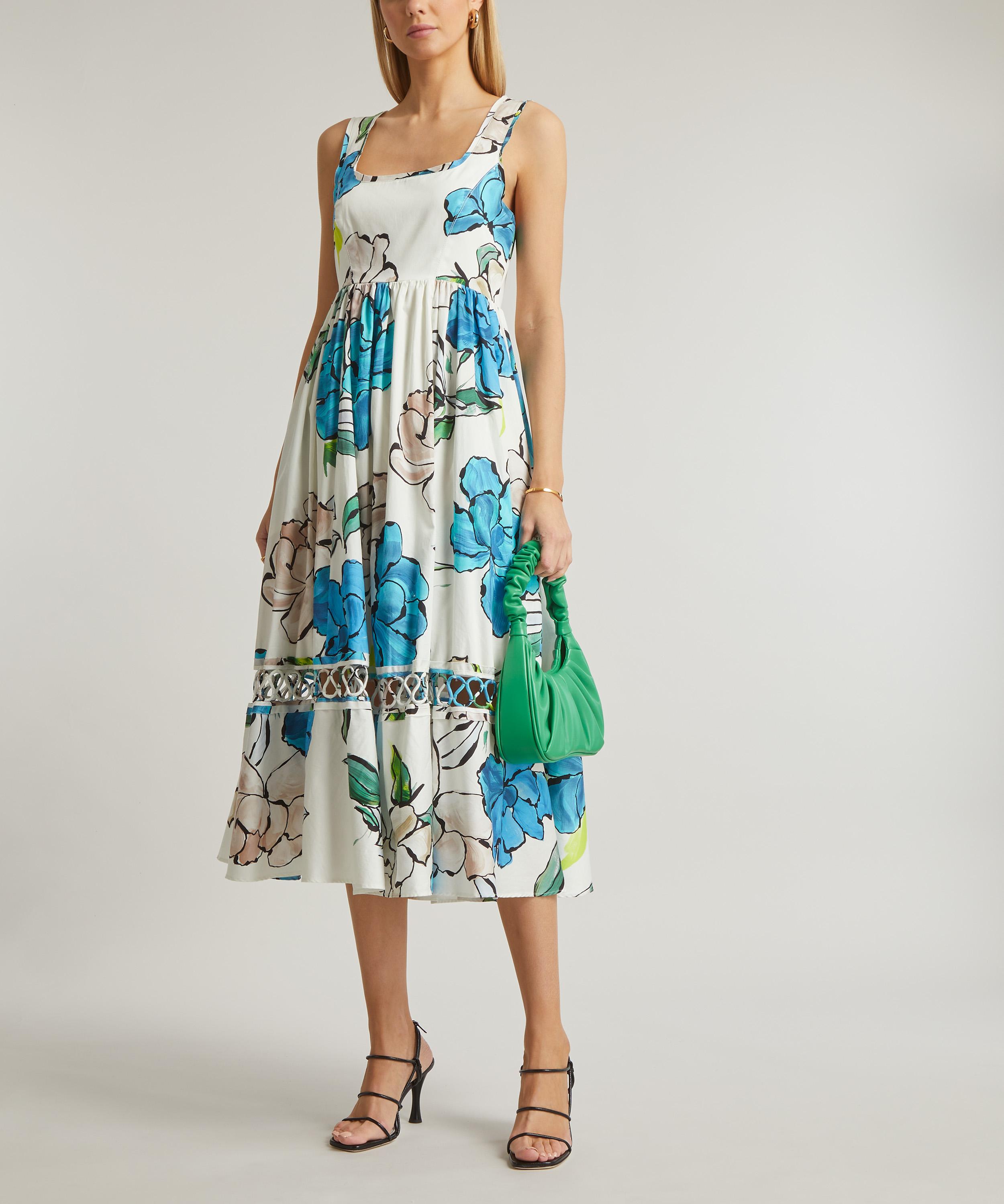 Aje - Erika Cut-Out Midi-Dress image number 1