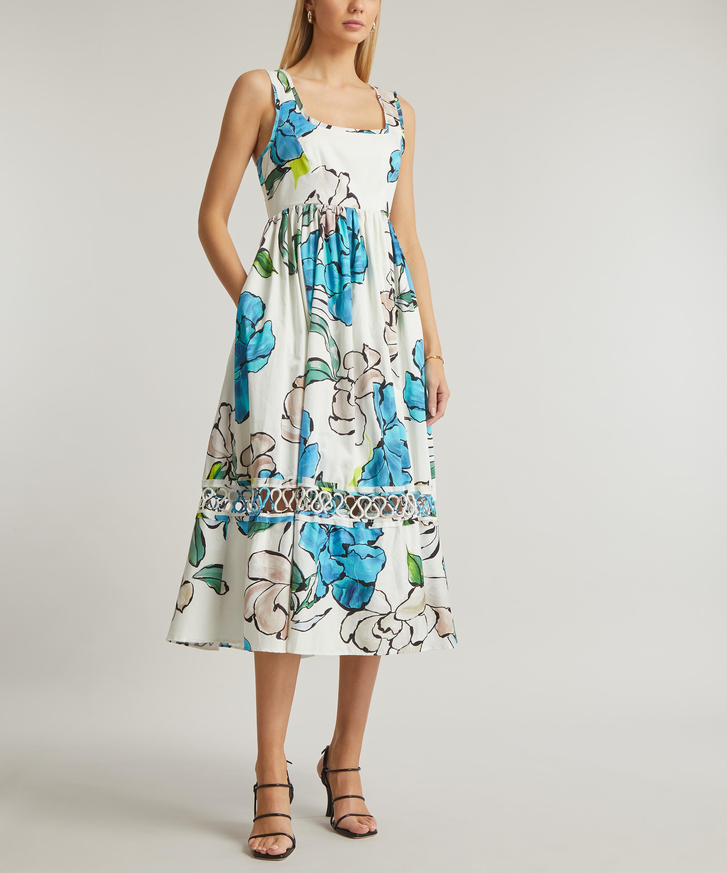 Aje - Erika Cut-Out Midi-Dress image number 2