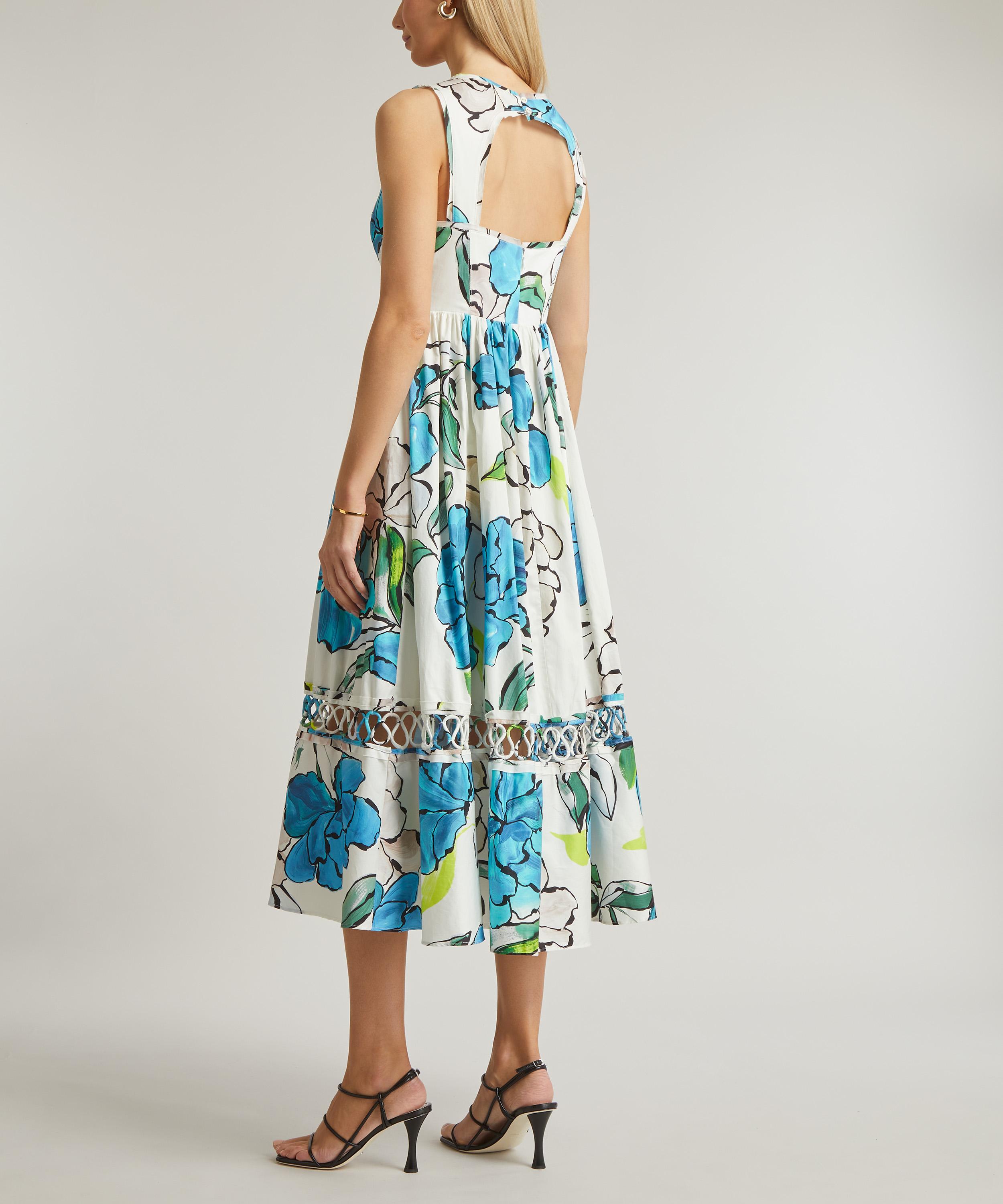 Aje - Erika Cut-Out Midi-Dress image number 3