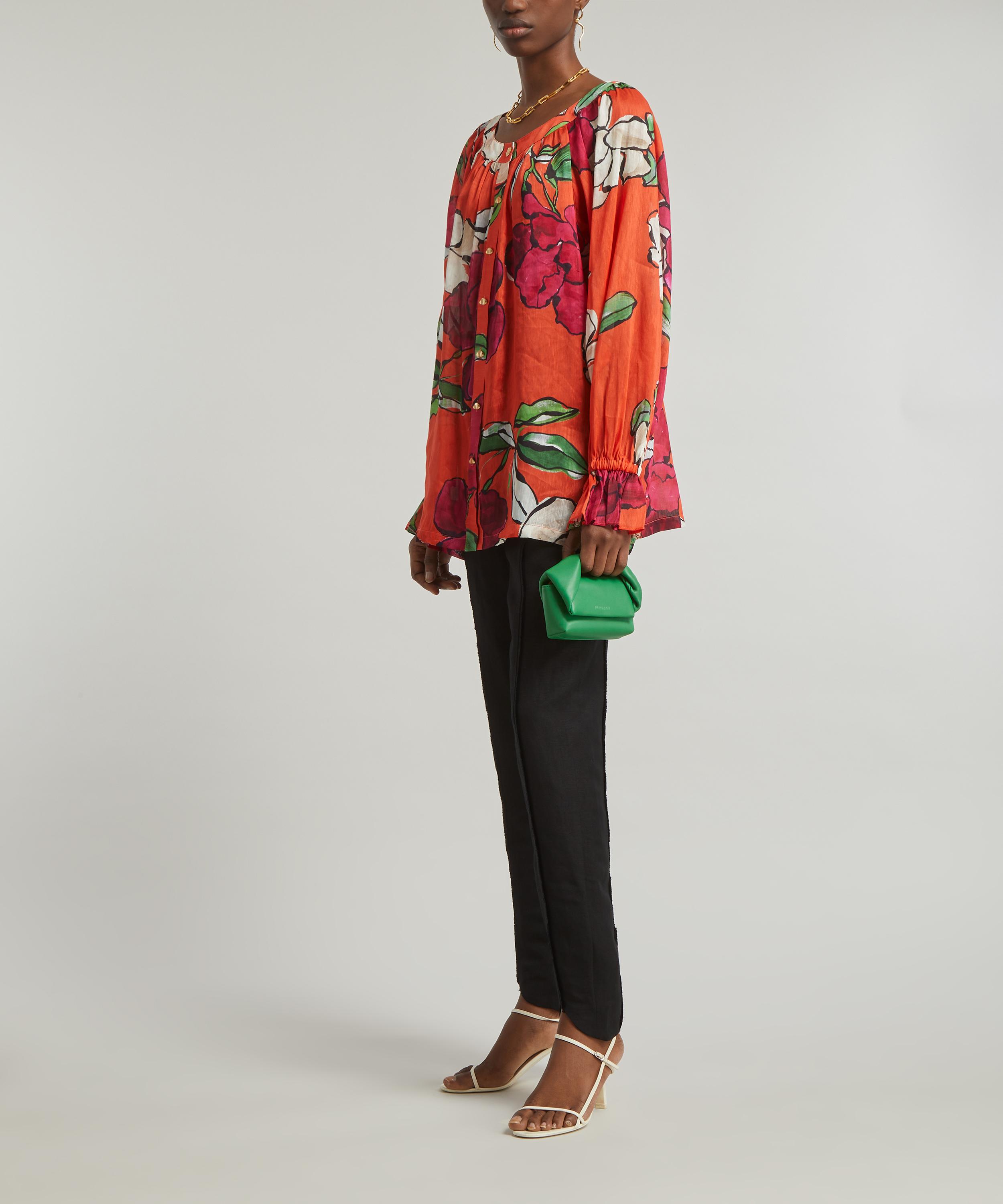 Aje - Vivid Camellia Le Corsaire Blouse image number 1