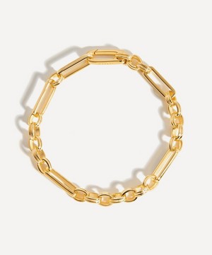 Missoma - 18ct Gold-Plated Axiom Chain Bracelet image number 0