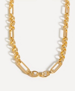 Missoma - 18ct Gold-Plated Axiom Chain Necklace image number 2