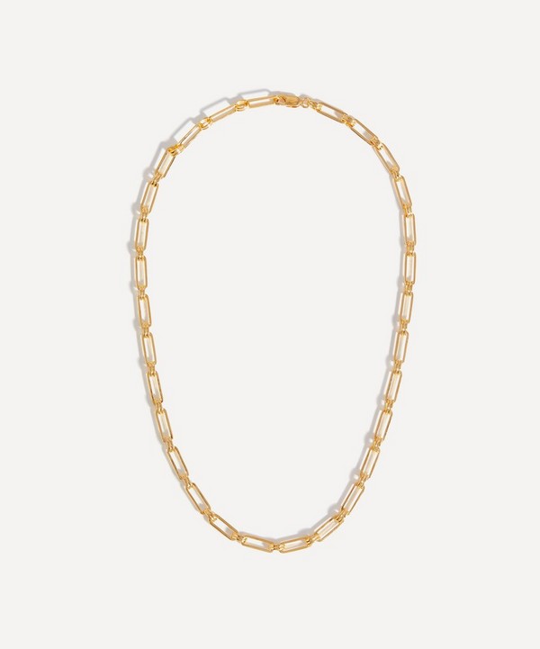 Missoma - 18ct Gold-Plated Aegis Chain Necklace image number null