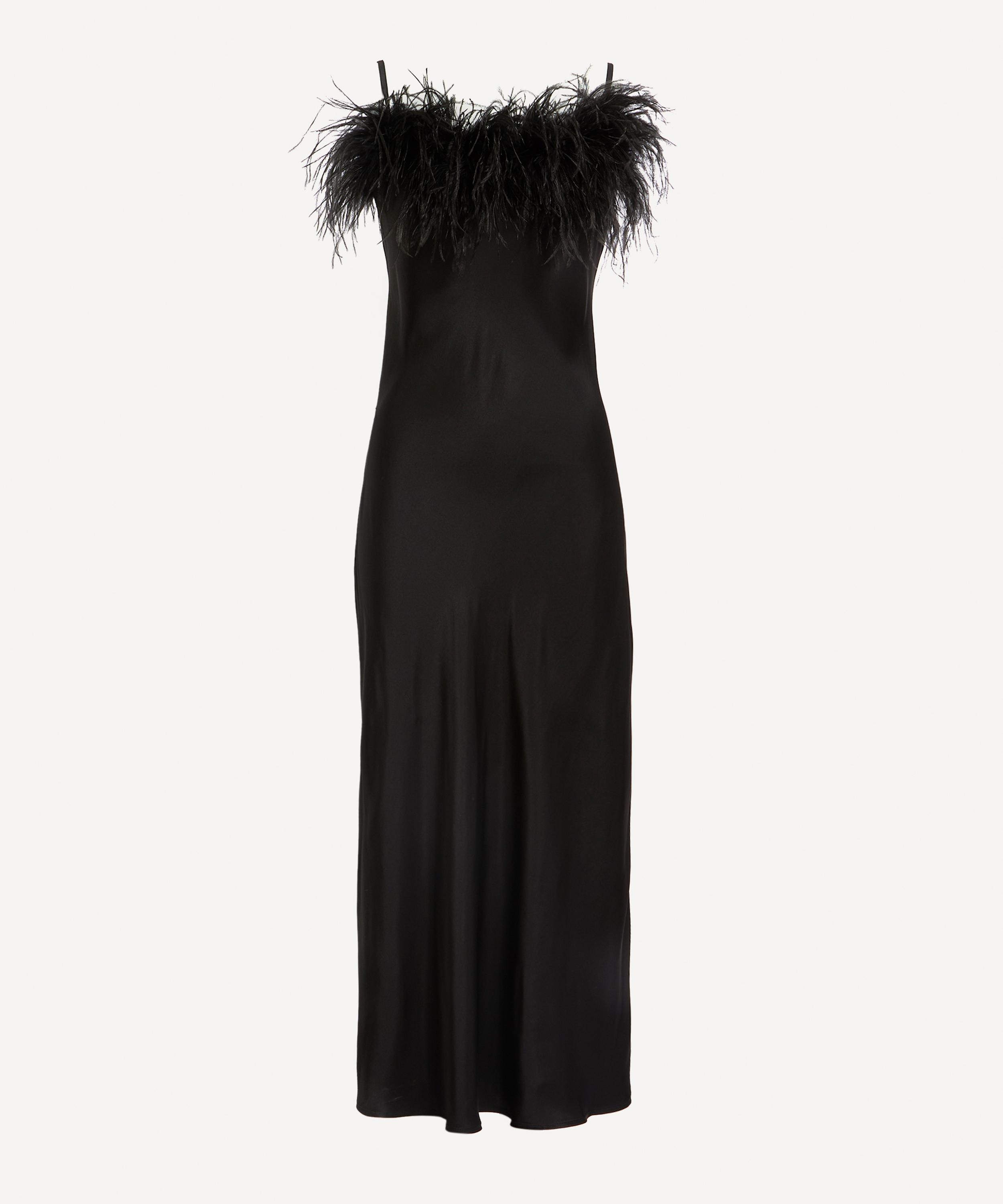 Sleeper - Feathered Boheme Slip Dress image number 0