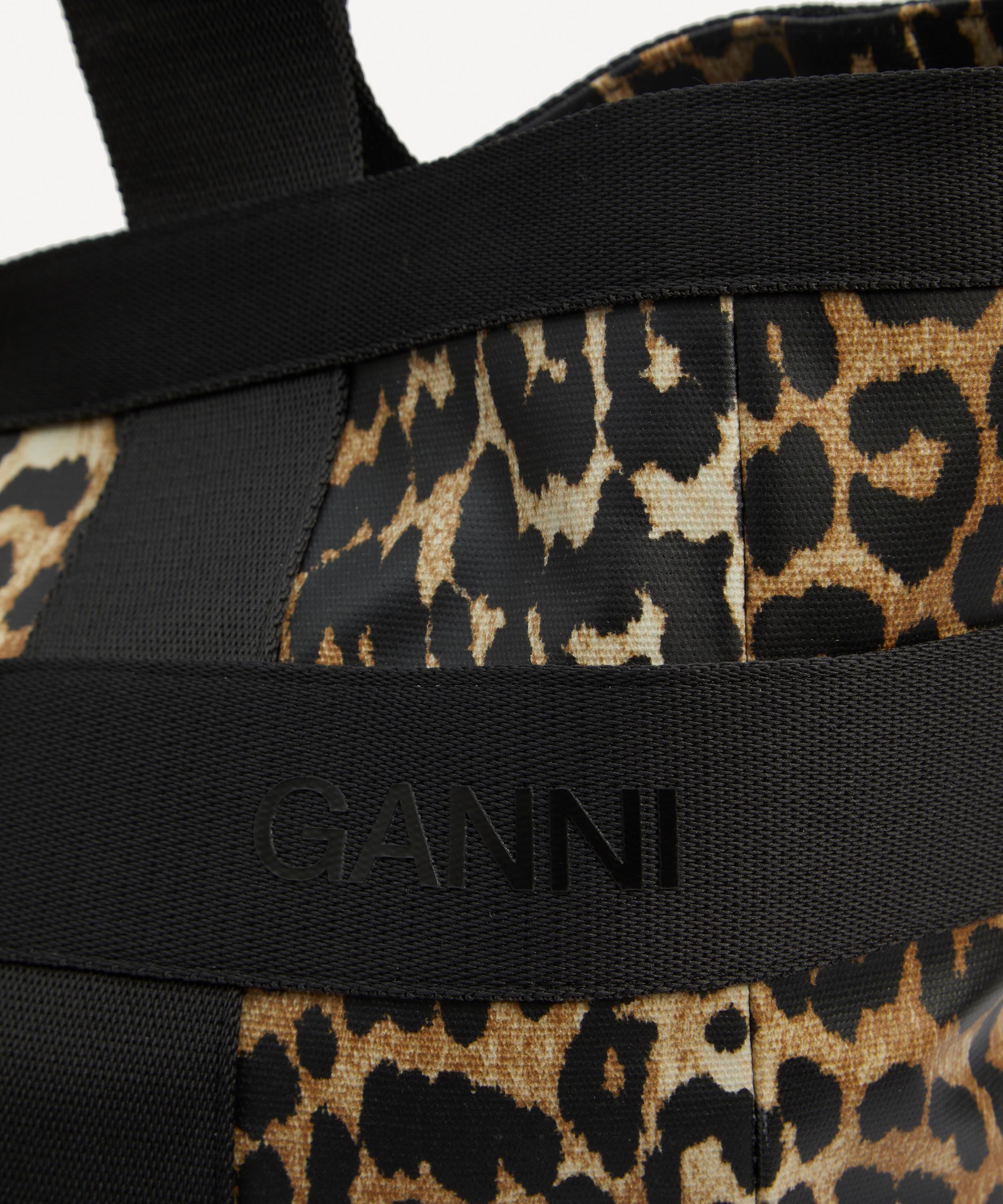 Ganni - East West Canvas Tote Bag image number 4