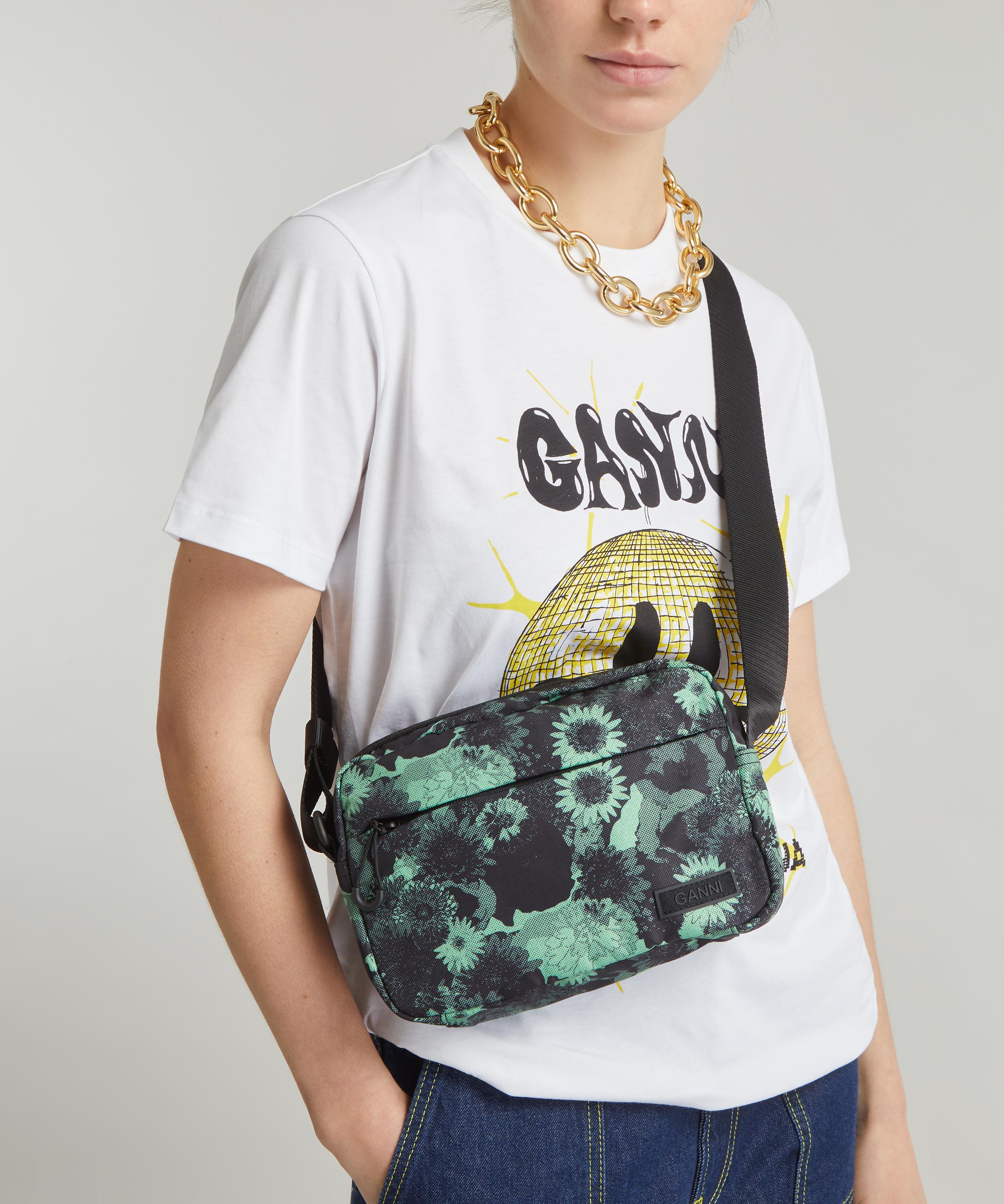 Ganni tech cheap fabric fanny pack