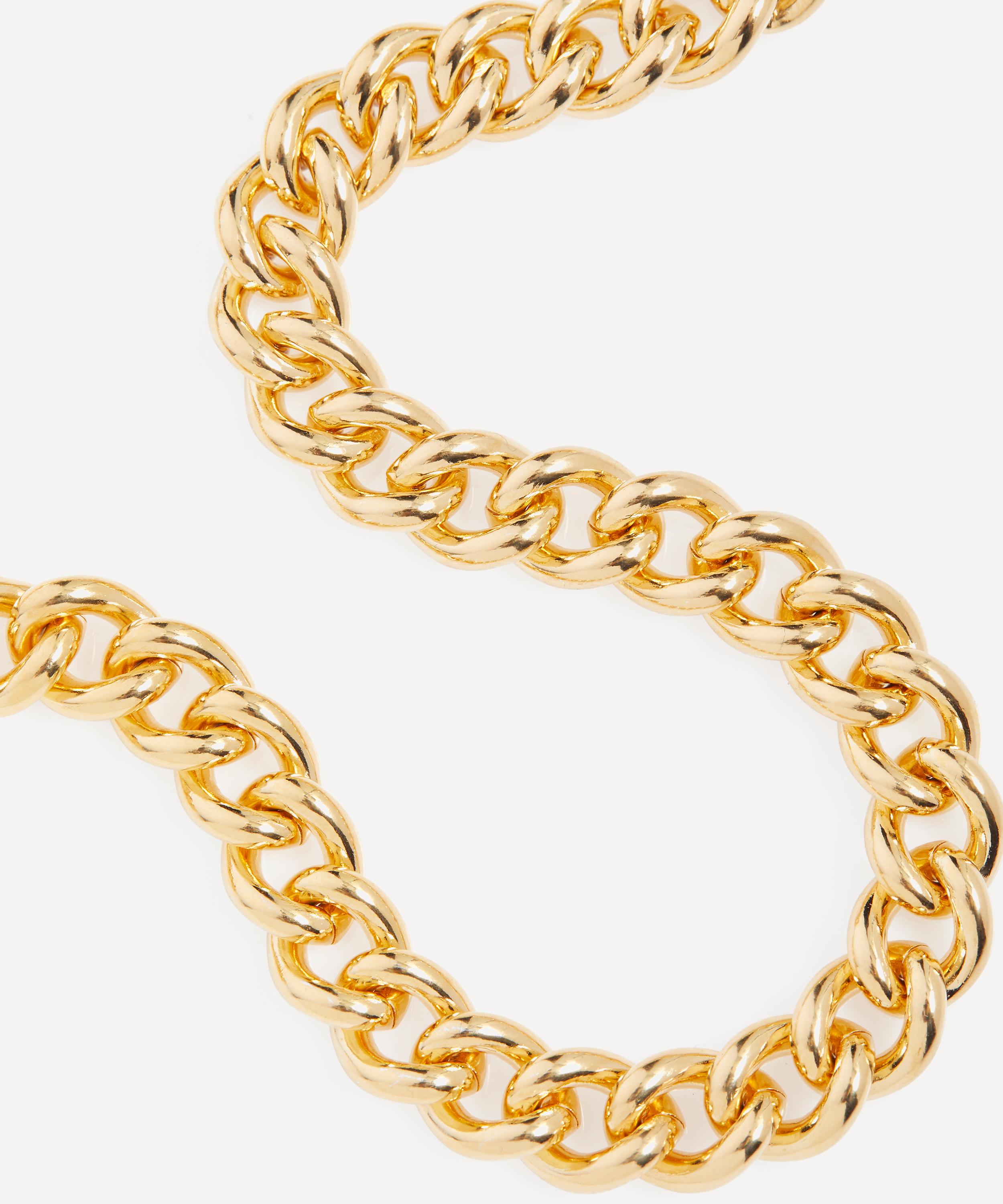 Martha Calvo - 14ct Gold-Plated Lex Toggle Link Chain Necklace image number 1