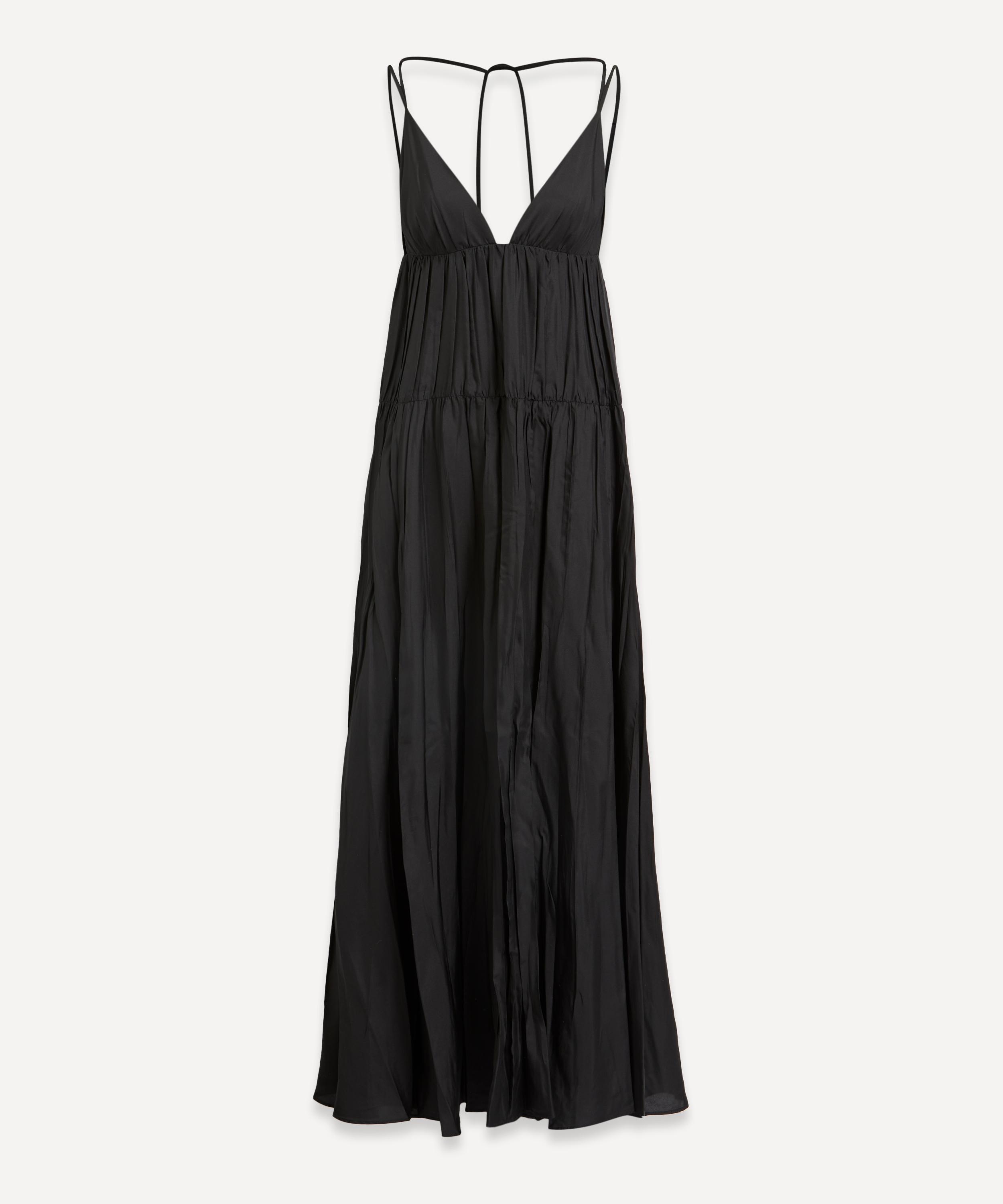 Joseph - Habotai Darnley Silk Maxi-Dress image number 0