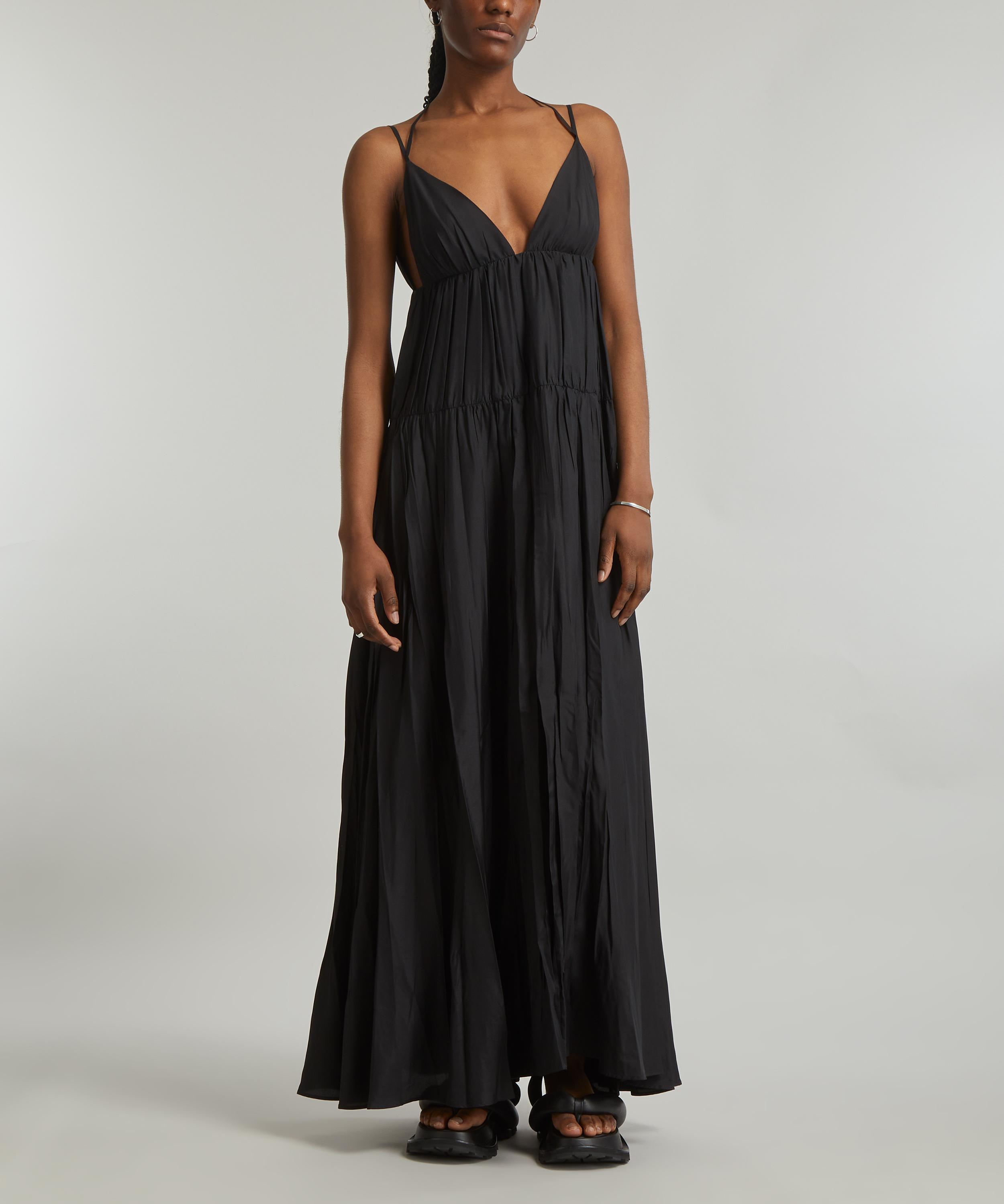 Joseph - Habotai Darnley Silk Maxi-Dress image number 2